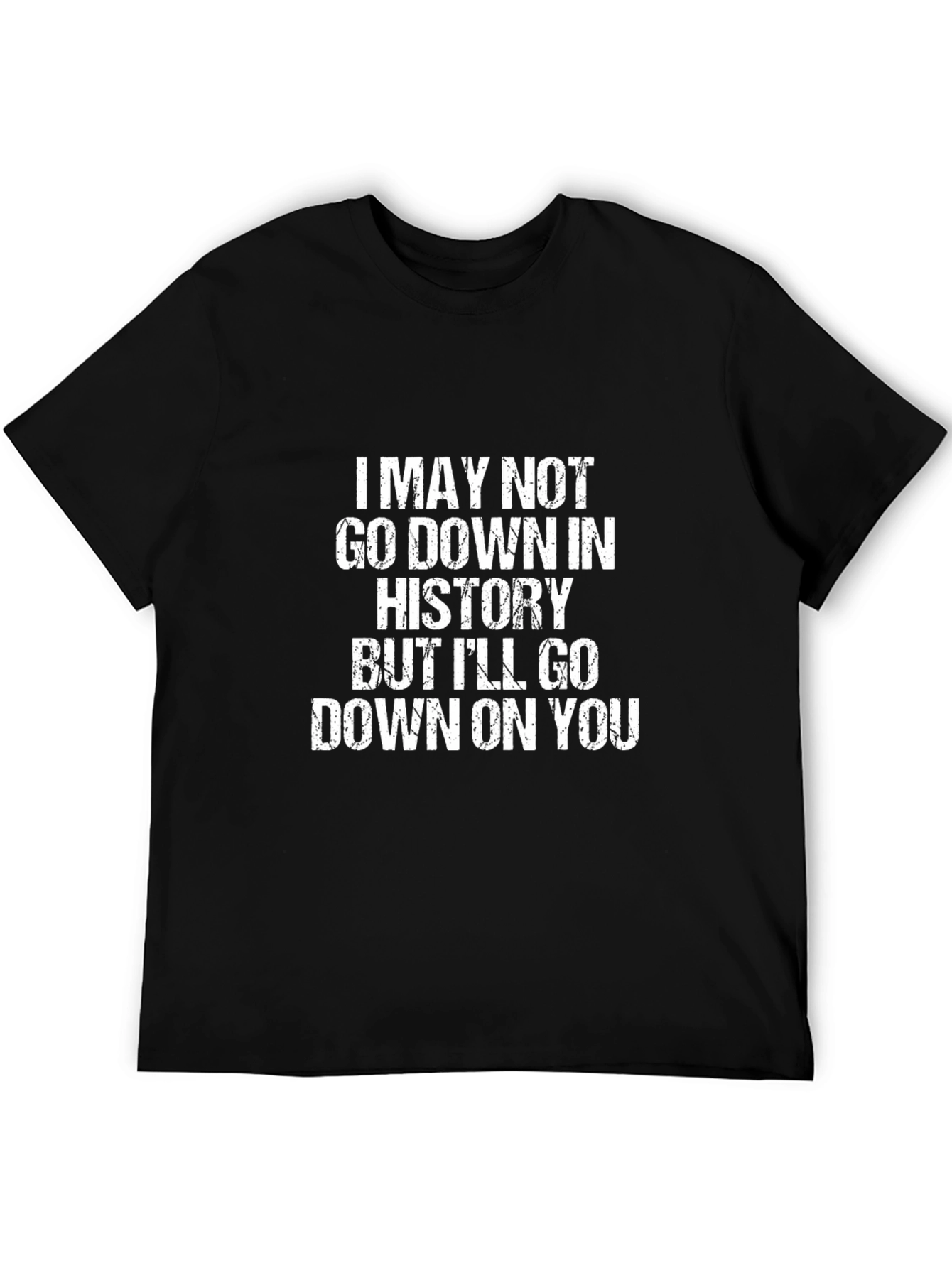 Camiseta Negra con Texto Divertido