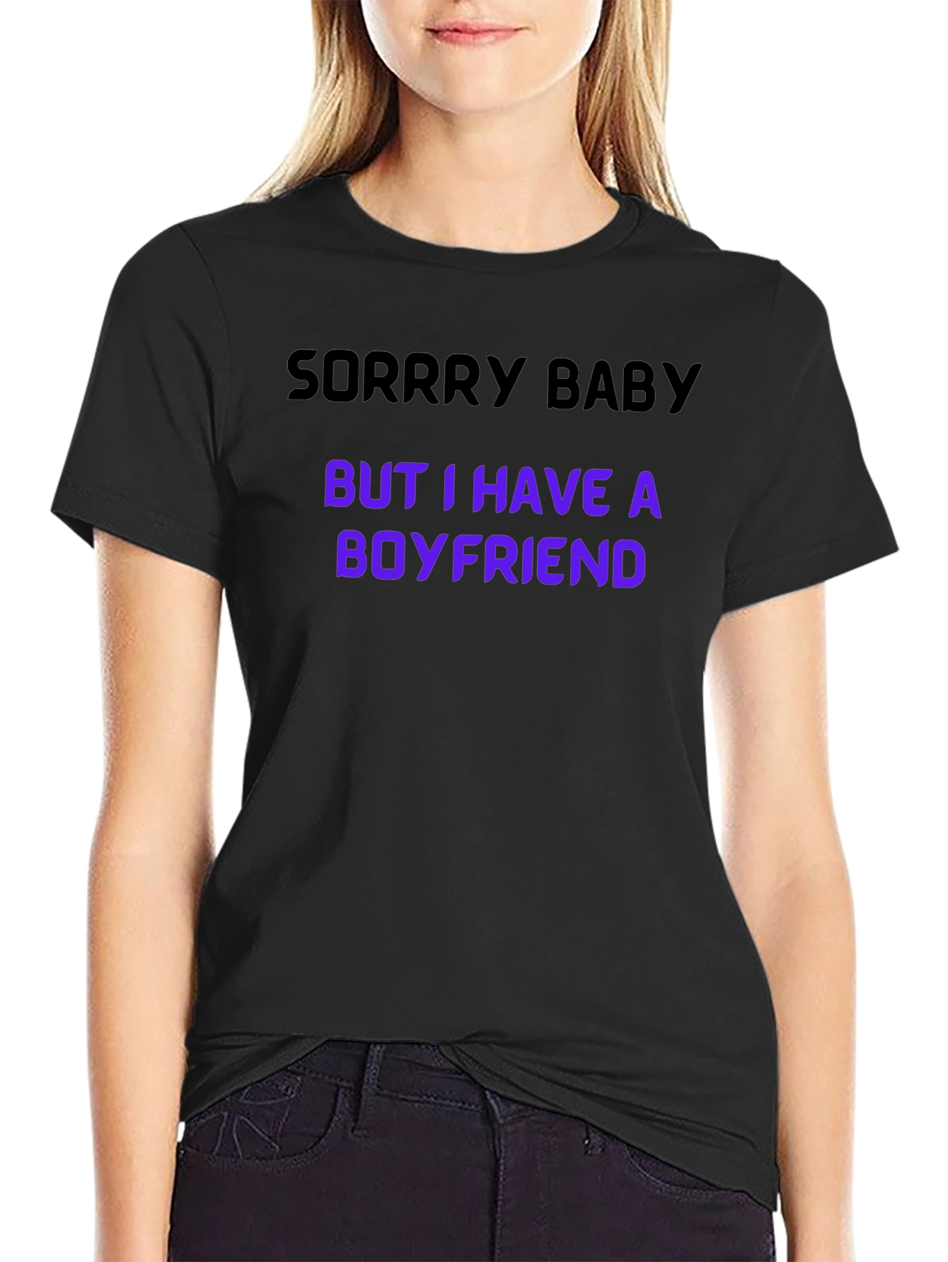 Camiseta Hombre: Lo Siento Tengo Novio