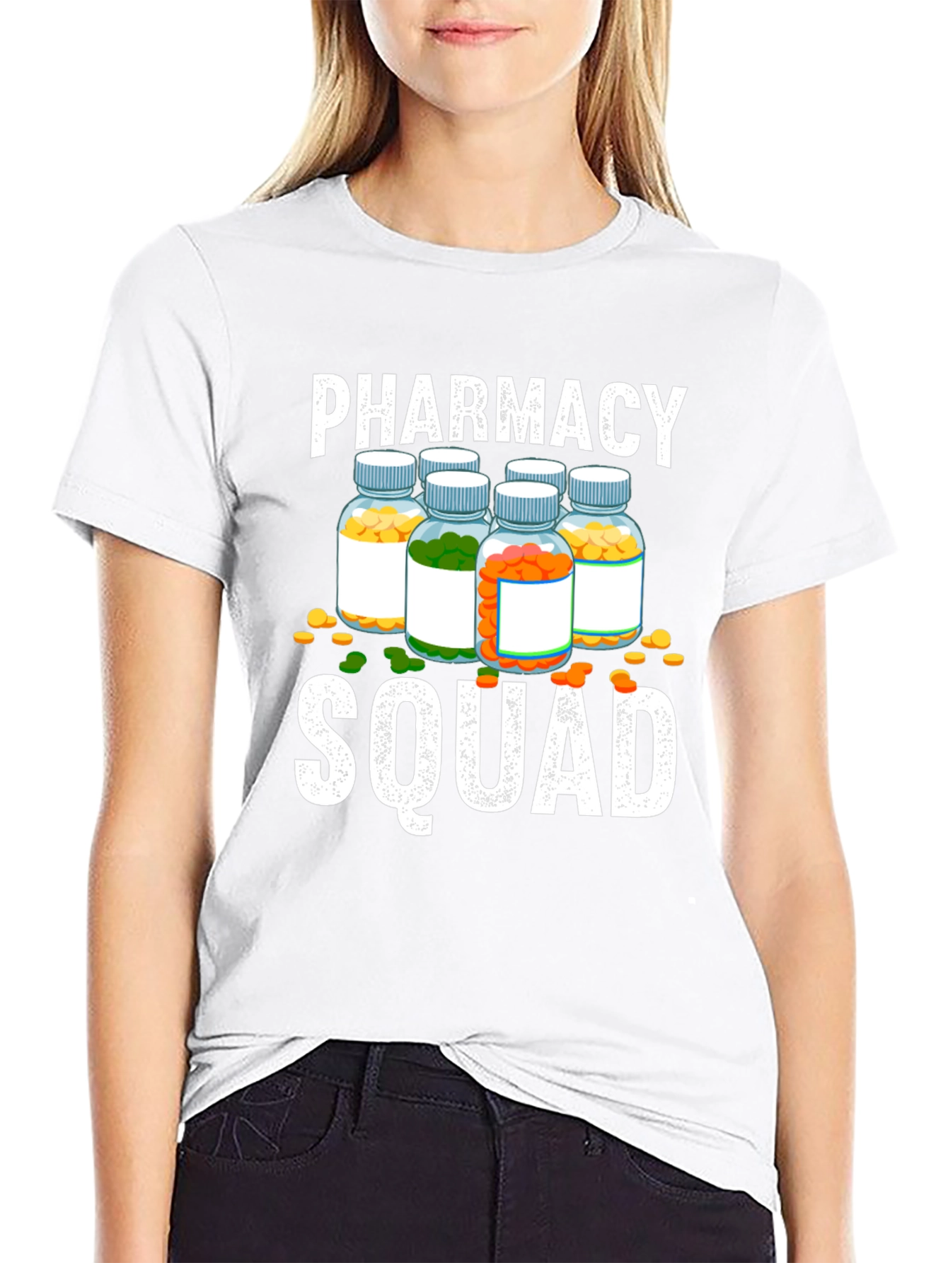 Camiseta Pharmacy Squad - Diseño Único