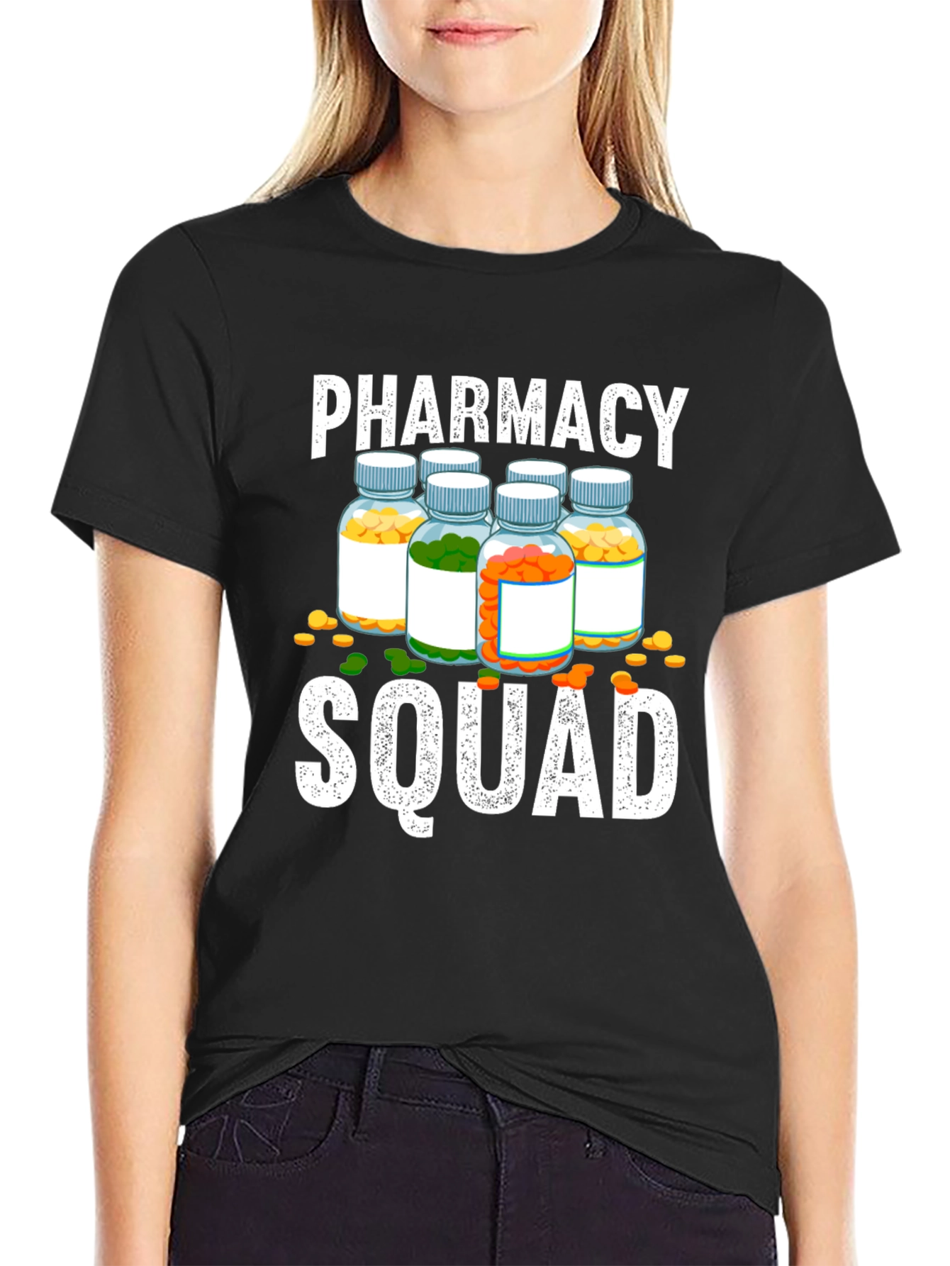 Camiseta Pharmacy Squad - Diseño Único