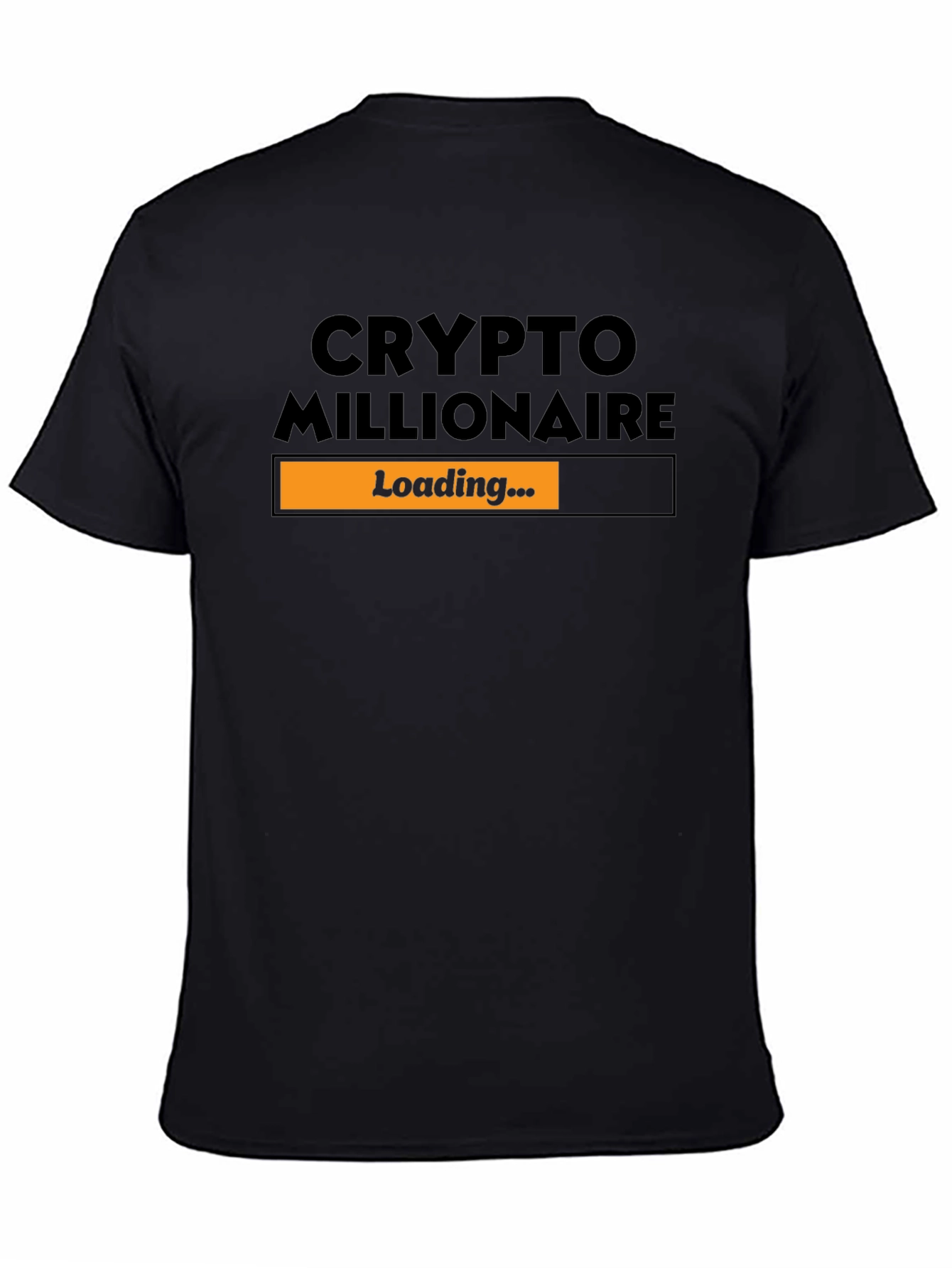 Camiseta Hombre Crypto Millionaire - Loading