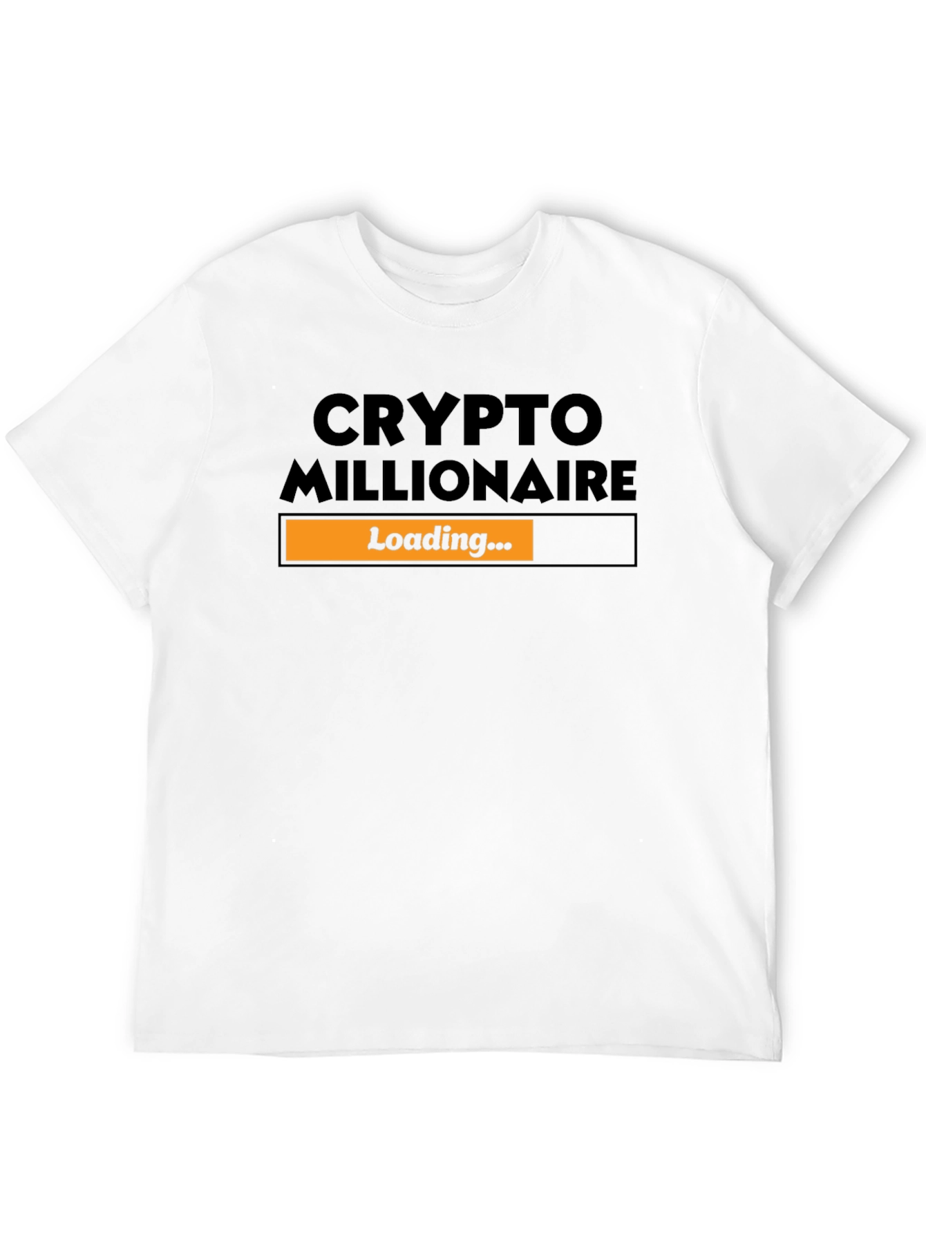 Camiseta Hombre Crypto Millionaire - Loading