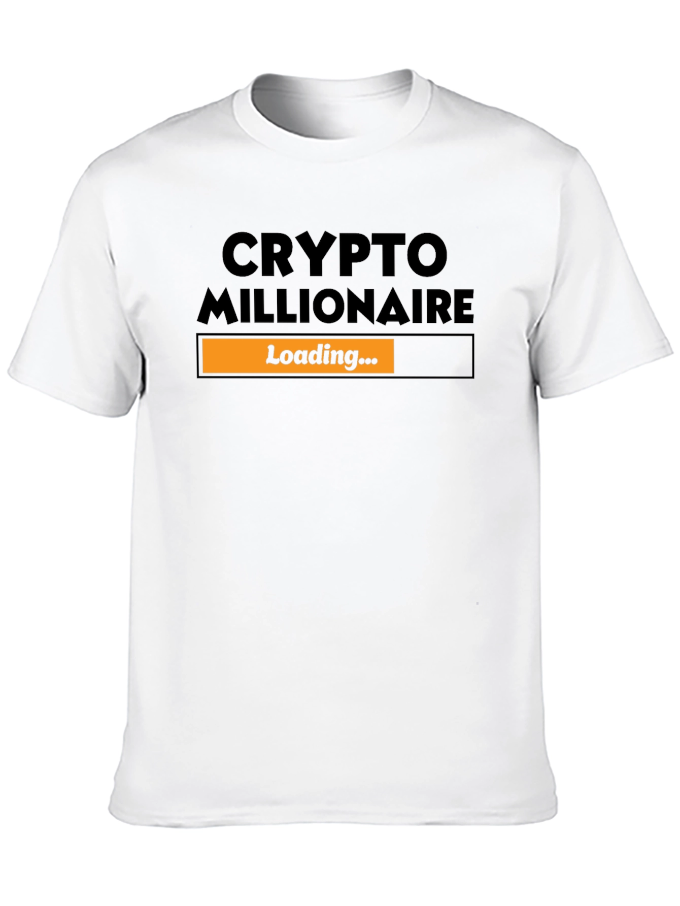 Camiseta Hombre Crypto Millionaire - Loading