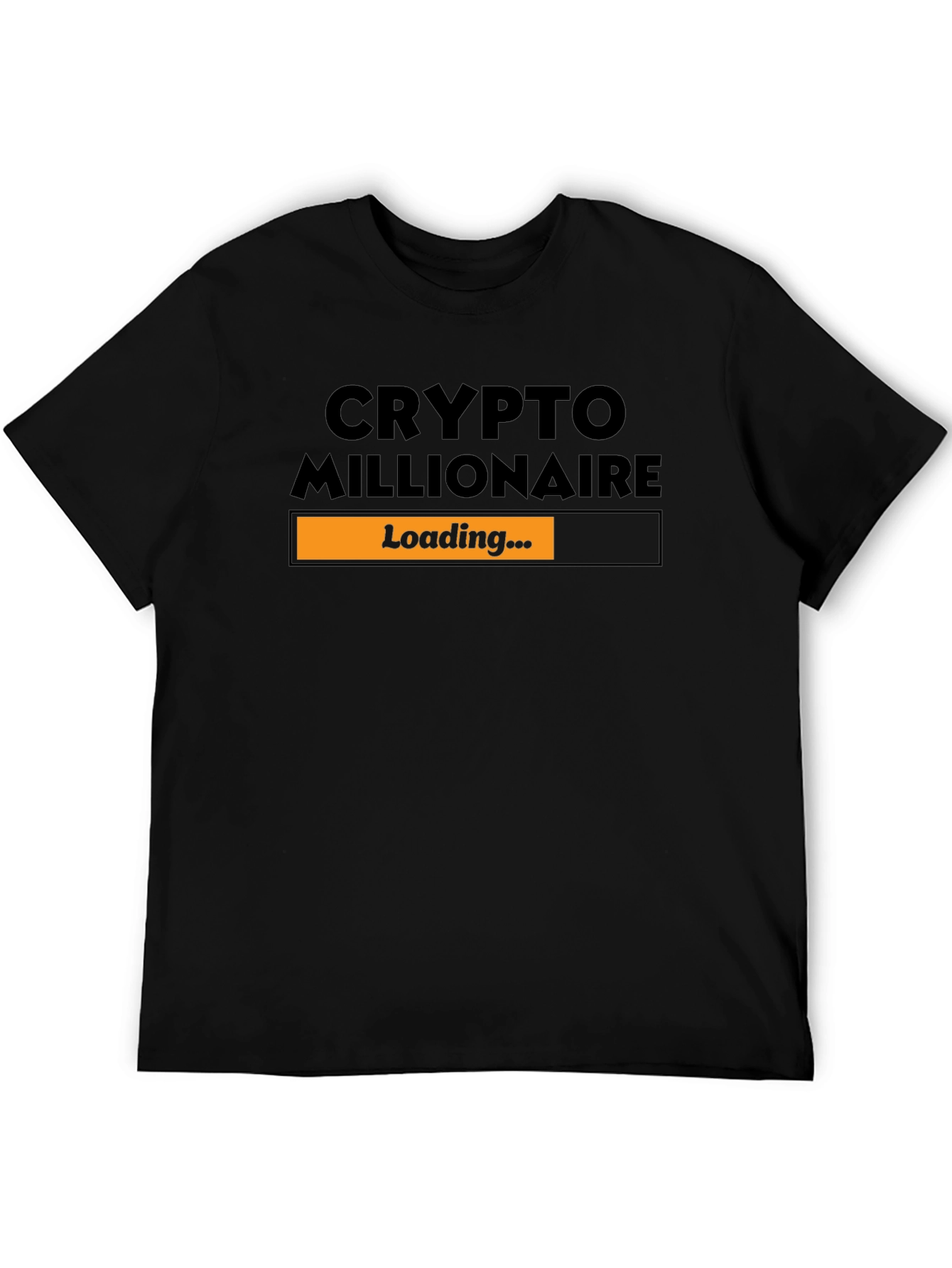 Camiseta Hombre Crypto Millionaire - Loading