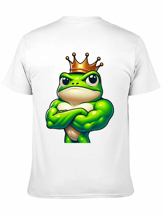 Camiseta Hombre Rana Rey Musculosa Negra