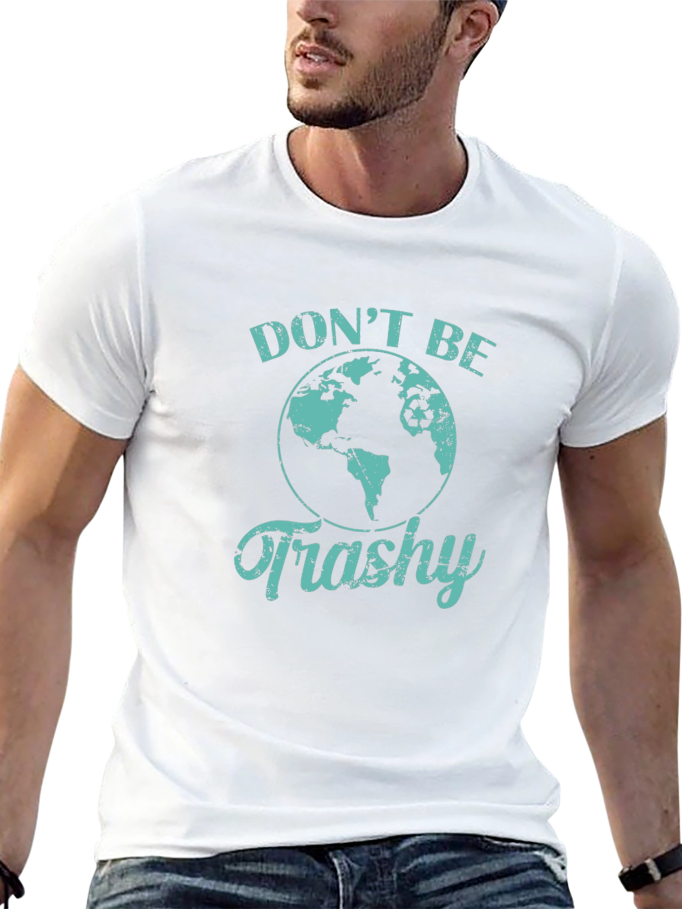 Camiseta Negra Dont Be Trashy