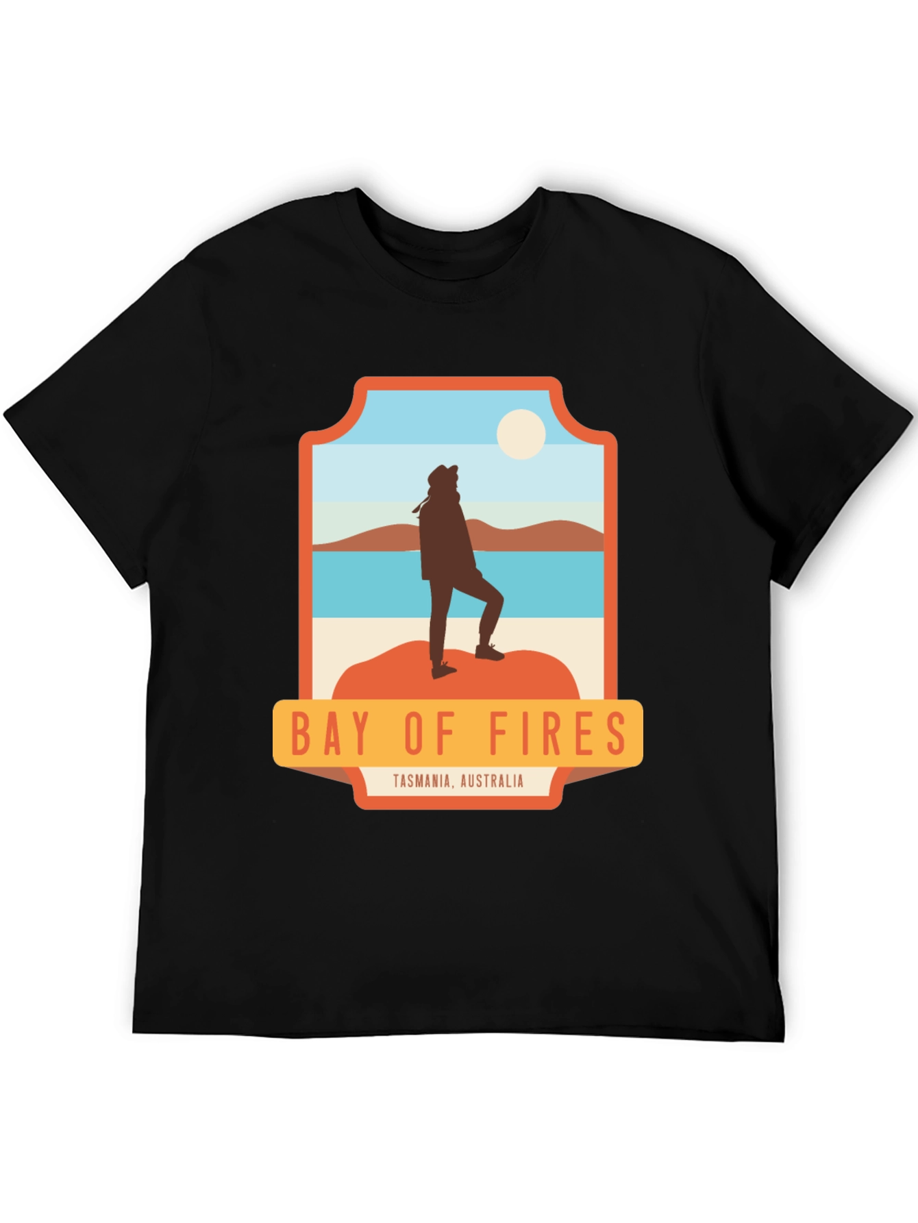 Camiseta Hombre Bay of Fires Tasmania Australia