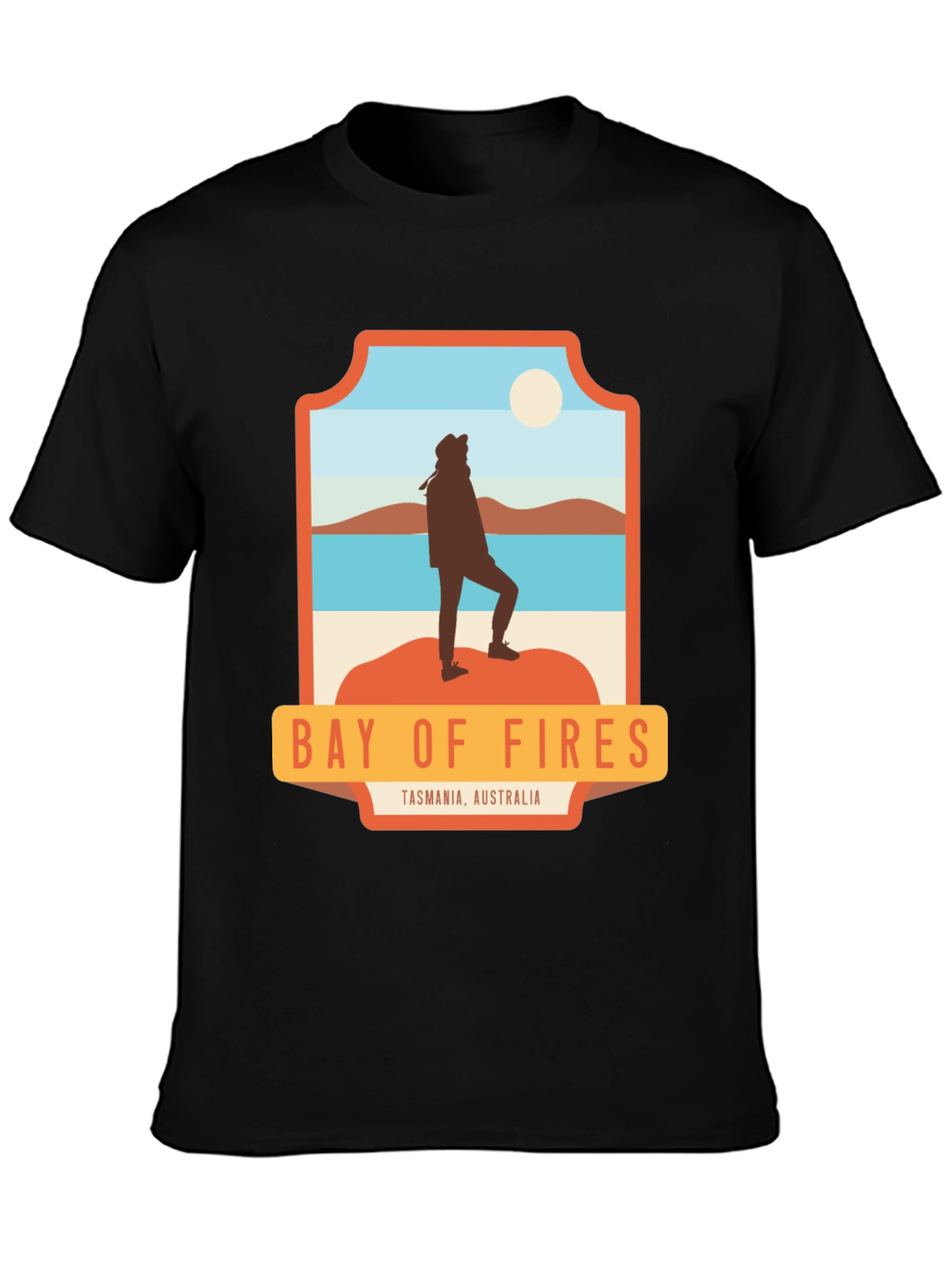 Camiseta Hombre Bay of Fires Tasmania Australia