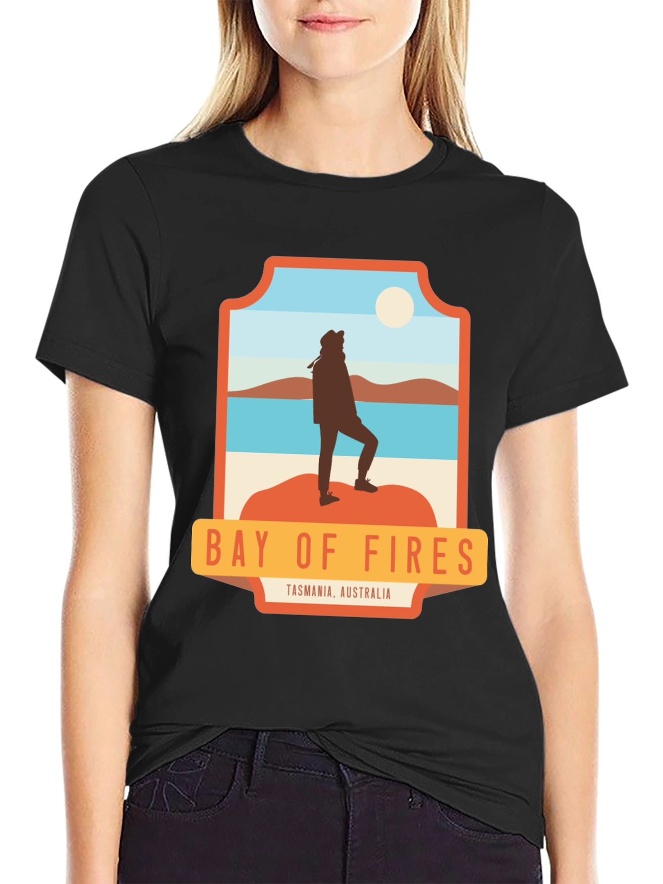Camiseta Hombre Bay of Fires Tasmania Australia