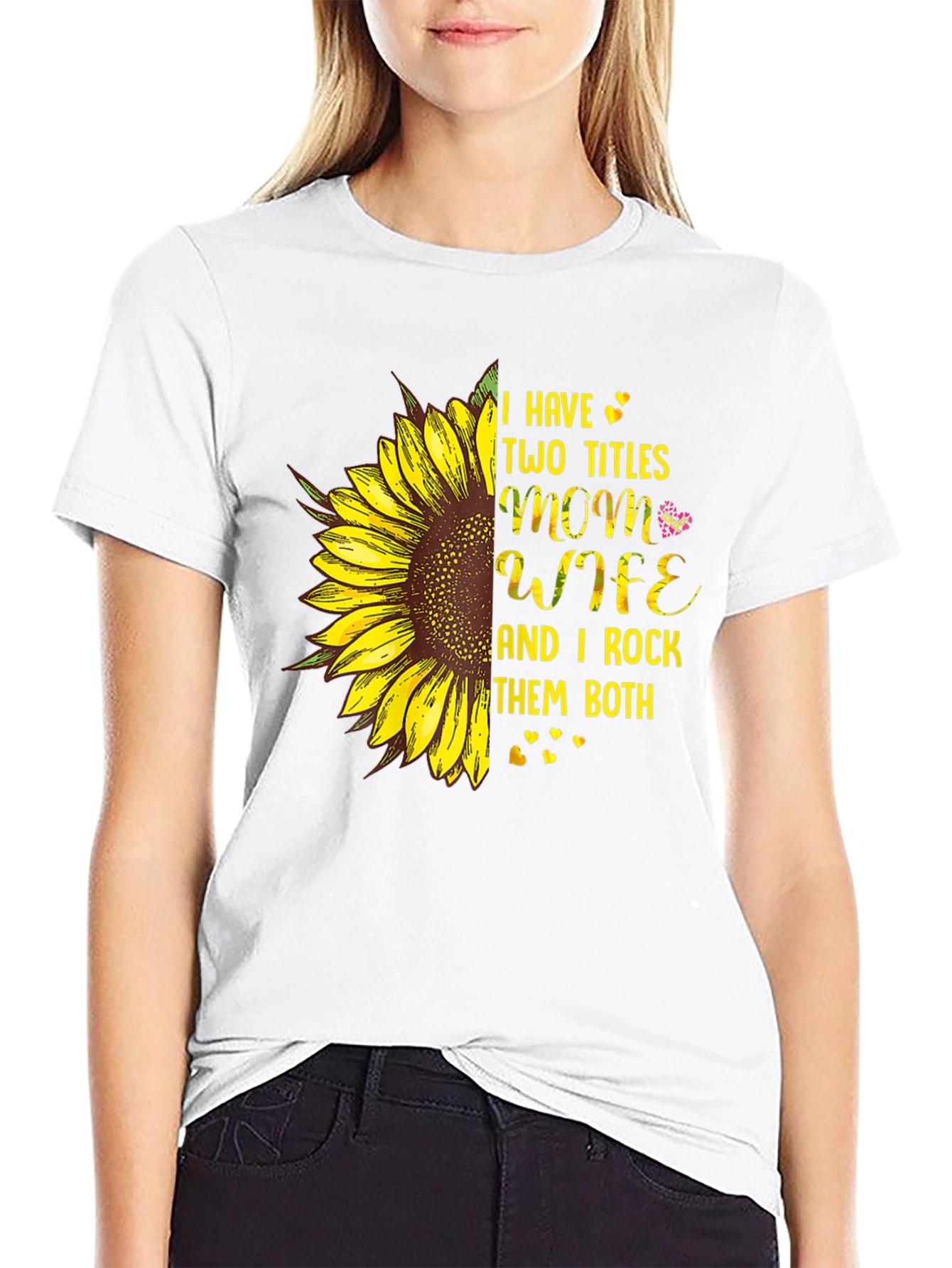 Camiseta Mujer: Mamá Esposa ¡Lo Rifa!