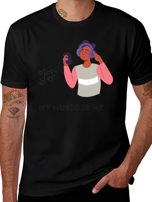 Camiseta Negra My Music Is Me