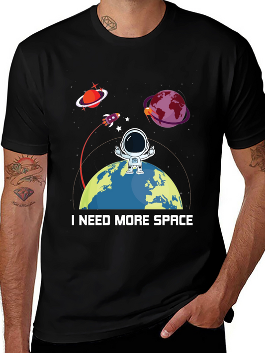 Camiseta Necesito Más Espacio - Diseño Espacial