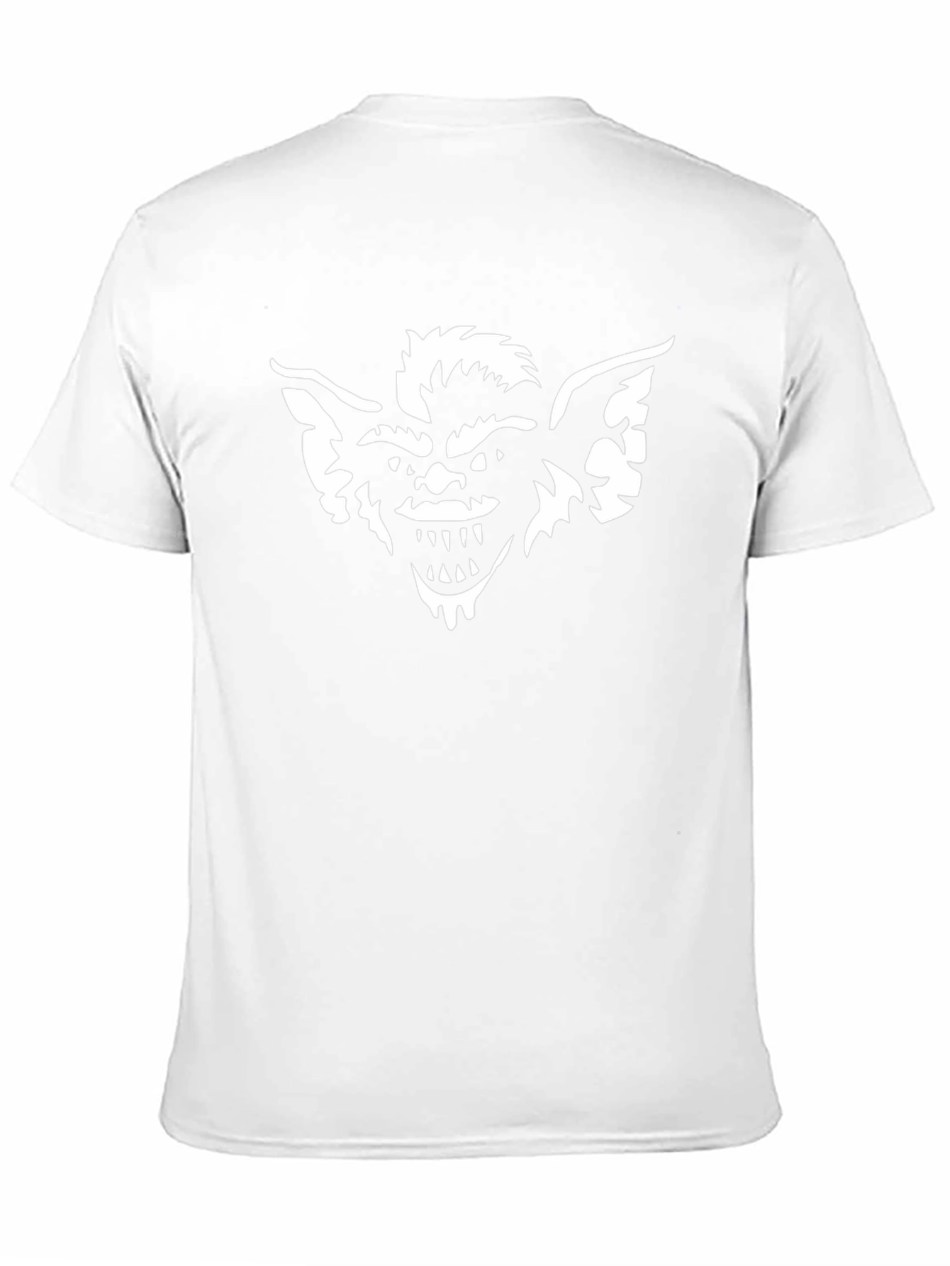 Camiseta Negra Hombre con Diseño Gremlin
