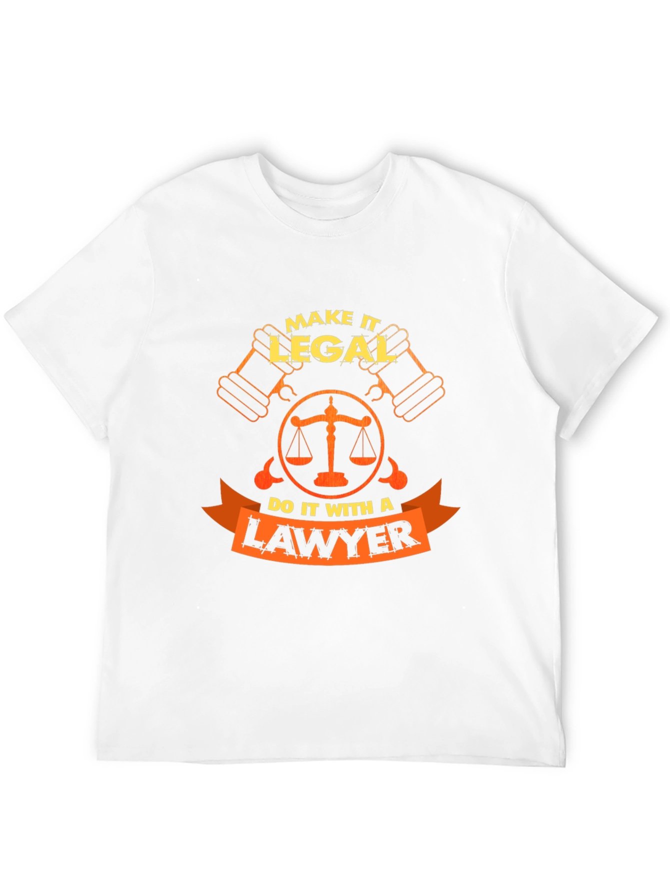 Camiseta Negra Abogado - Hazlo Legal