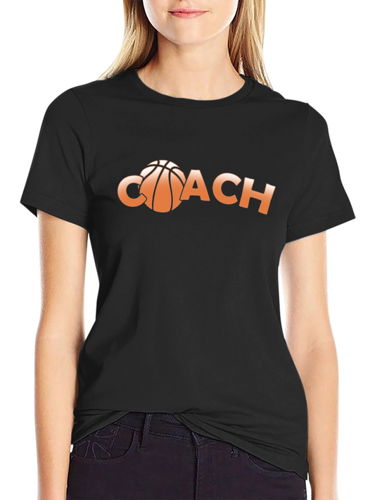 Camiseta Negra Coach Baloncesto