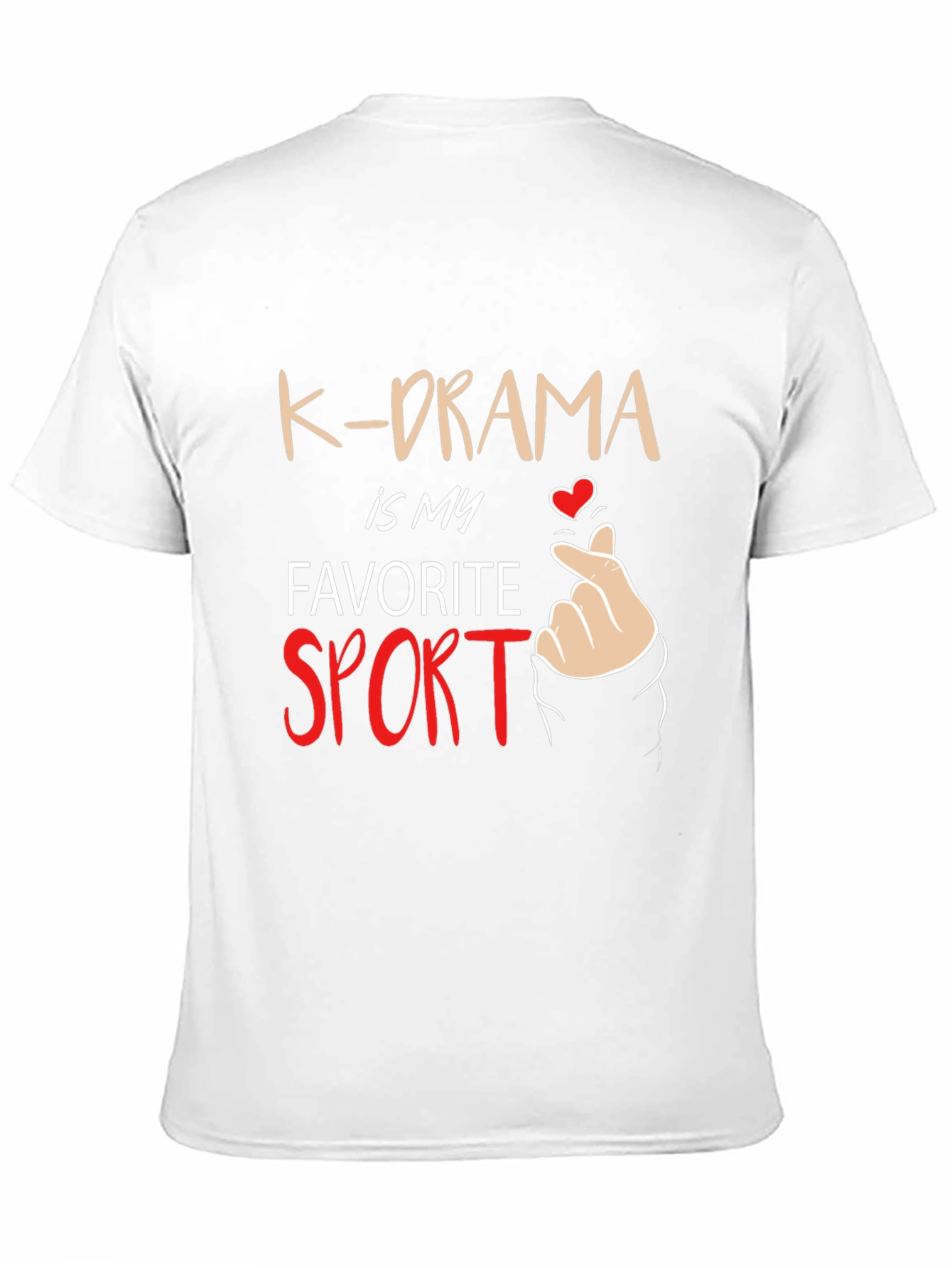 Camiseta Negra K-Drama My Favorite Sport