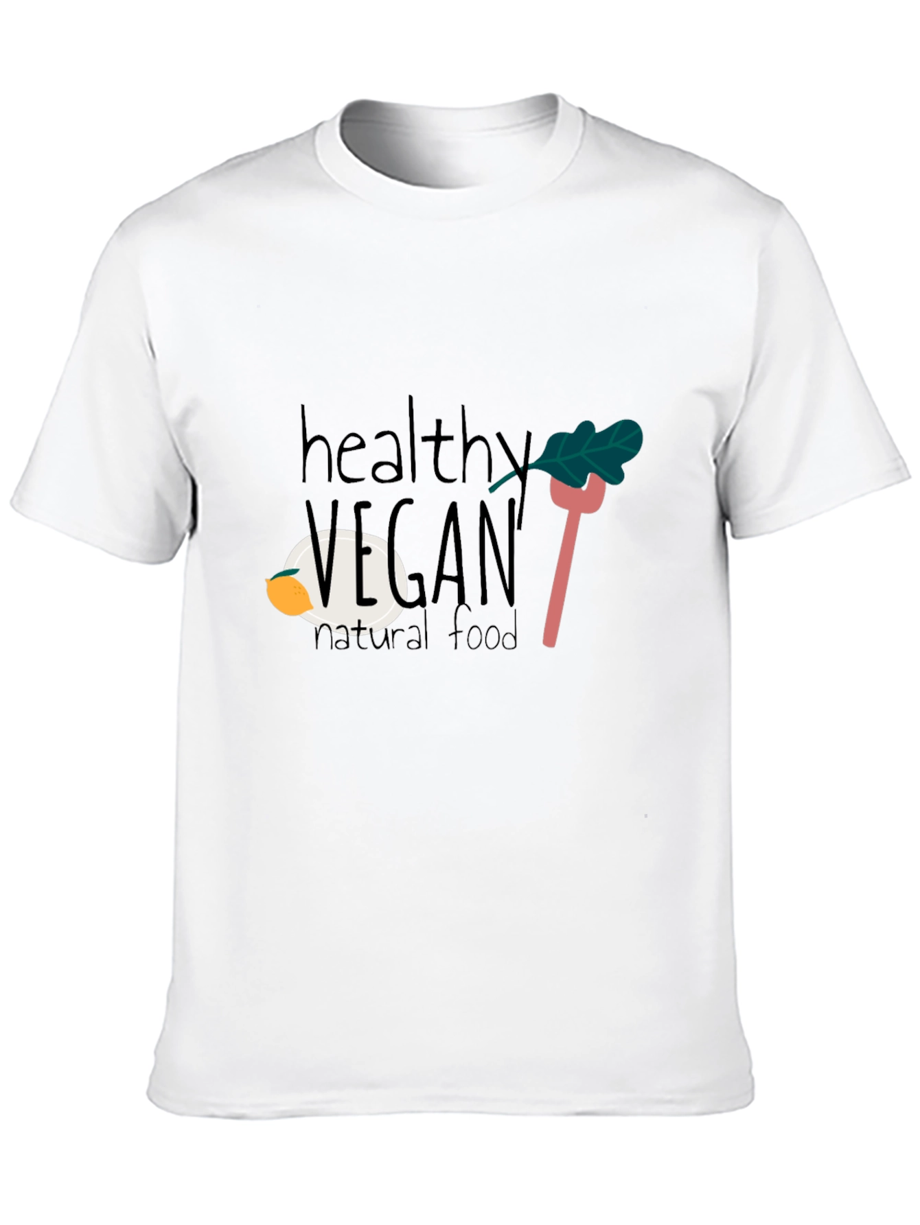Camiseta Negra Vegana Saludable