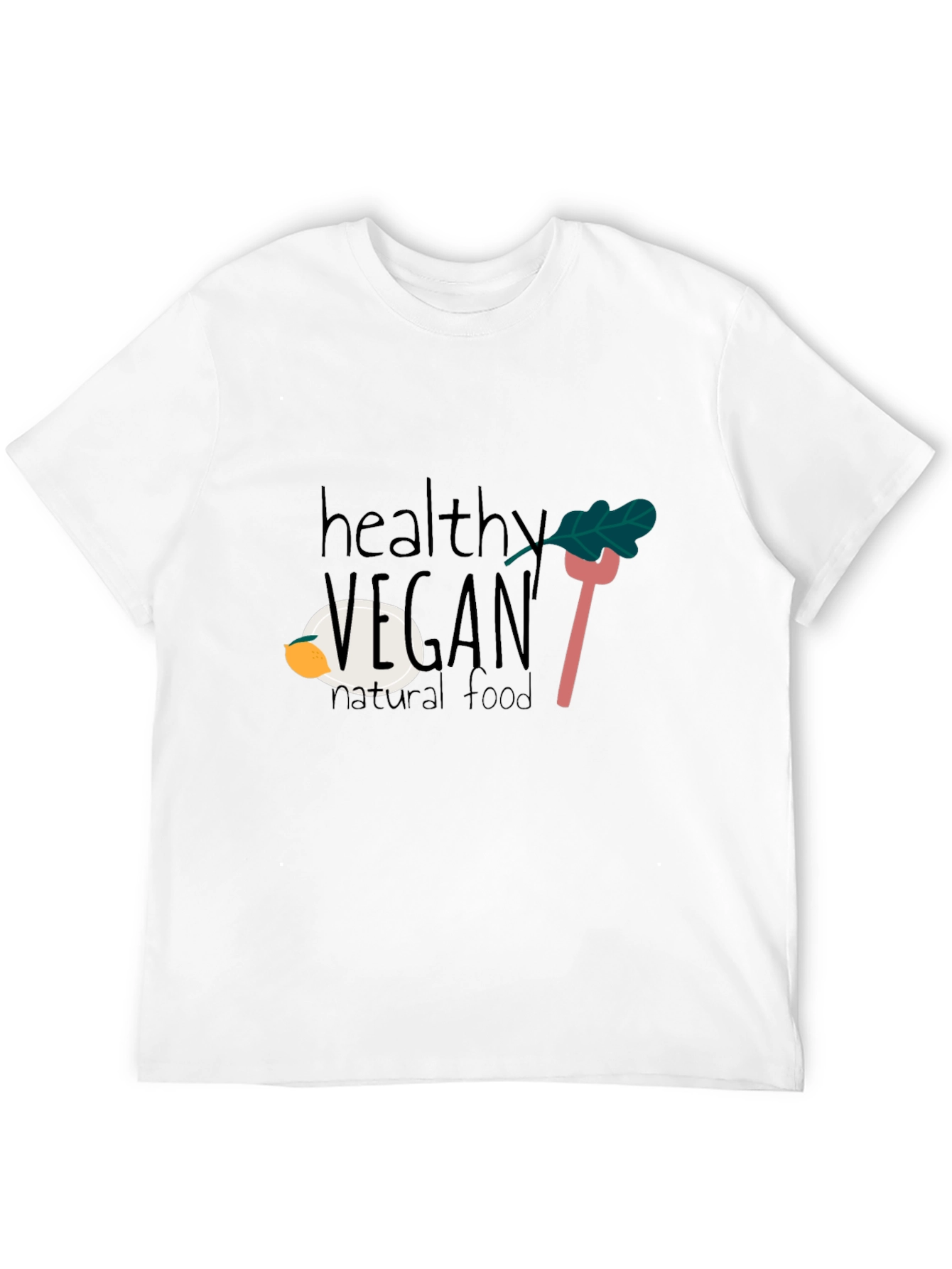 Camiseta Negra Vegana Saludable