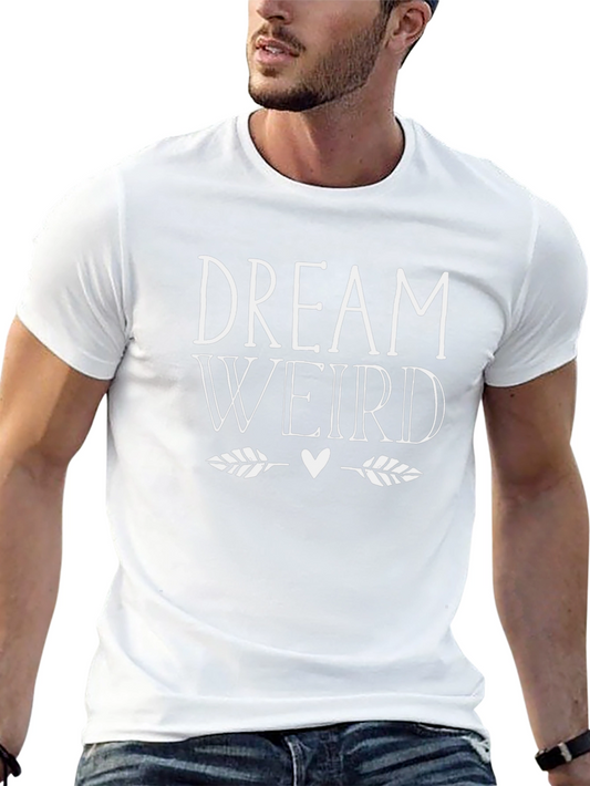 Camiseta Negra Dream Weird para Hombre