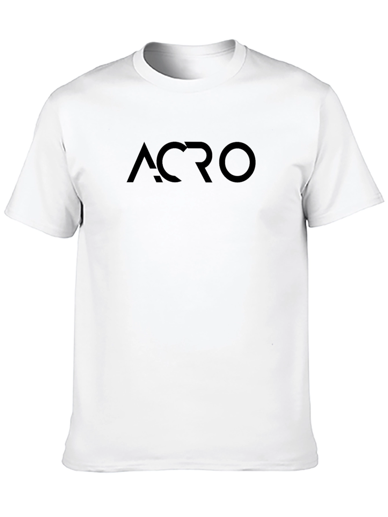 Camiseta ACRO Negra Unisex de Algodón