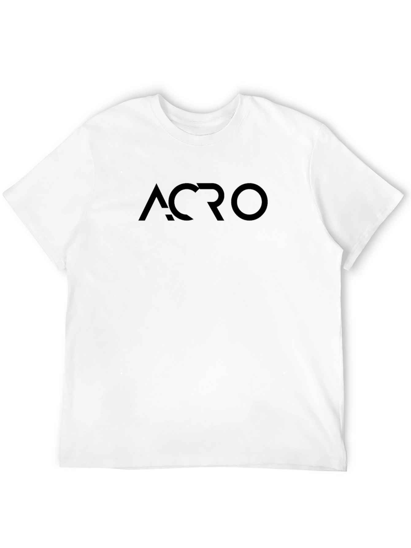 Camiseta ACRO Negra Unisex de Algodón