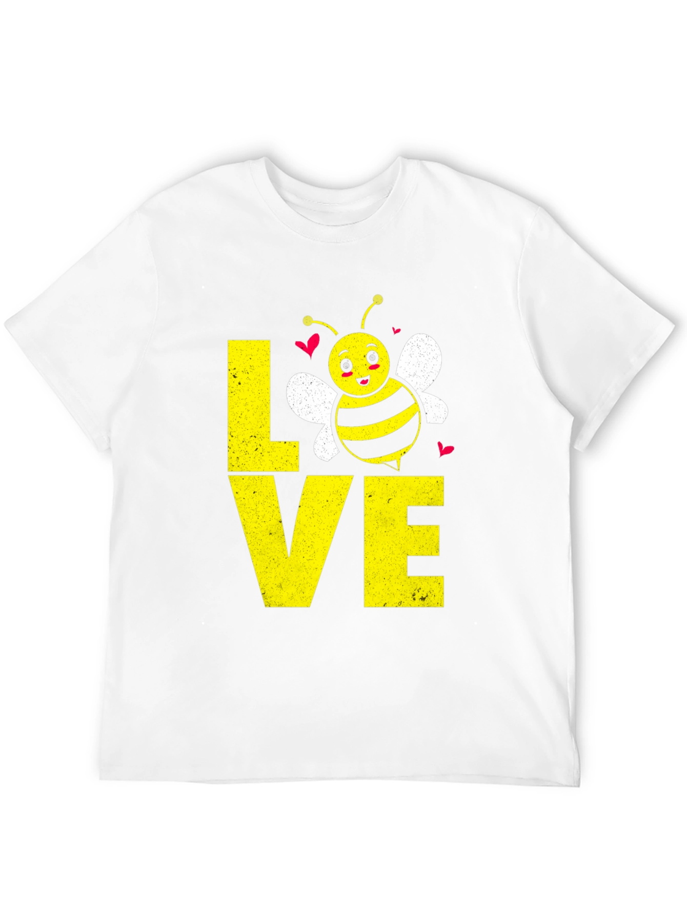 Camiseta Negra con Abeja LOVE