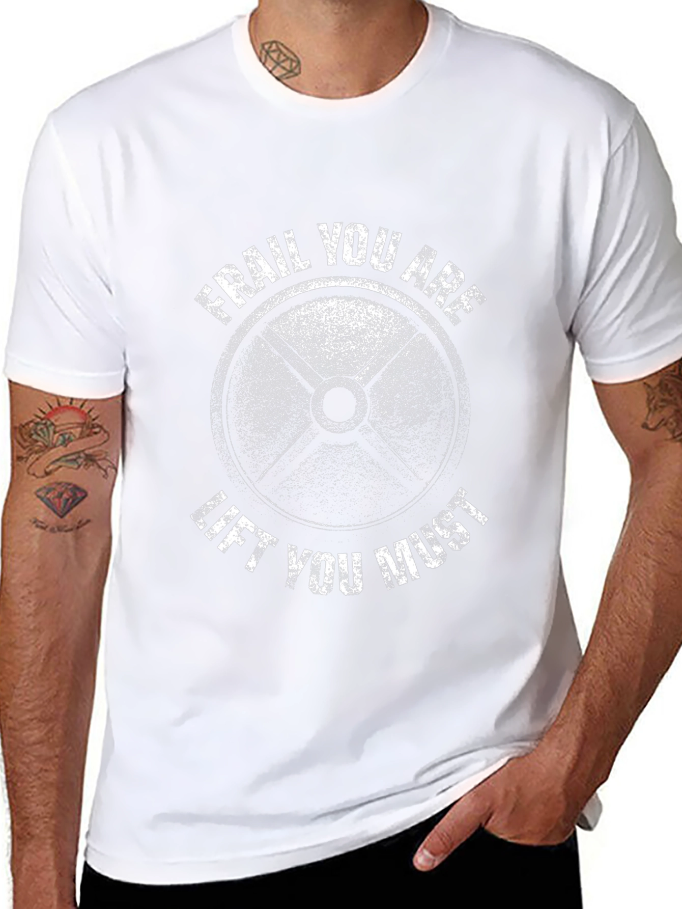 Camiseta Negra: Frágil Eres Levantar Debes