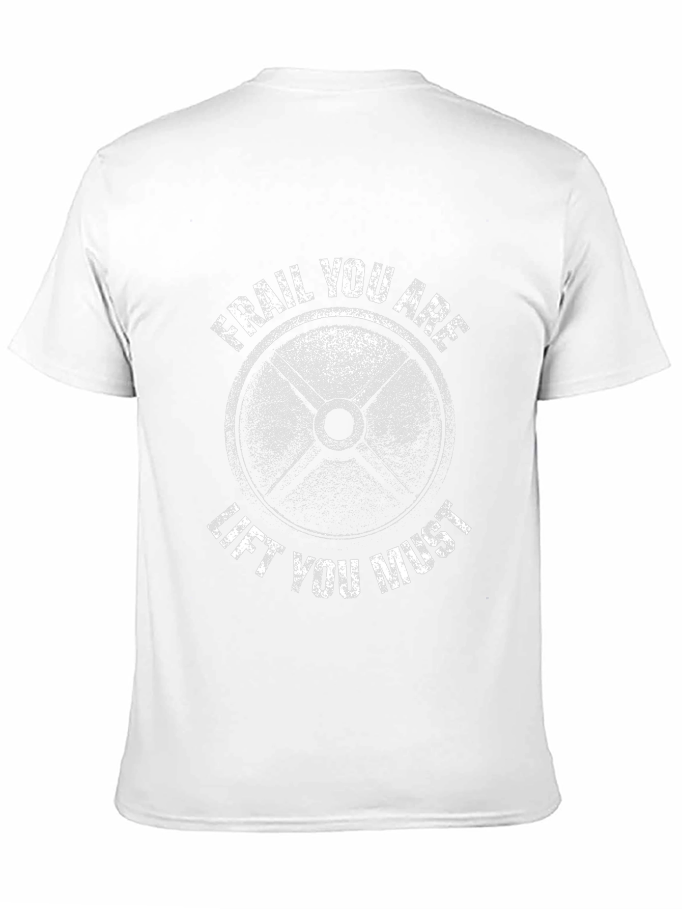 Camiseta Negra: Frágil Eres Levantar Debes