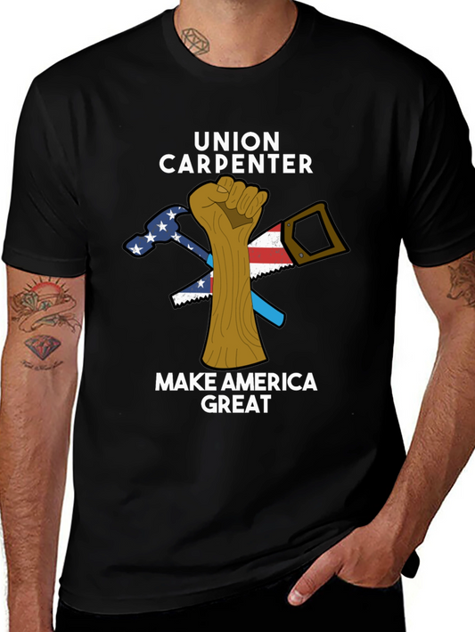 Camiseta Carpintero Unión ¡Haz América Grande!