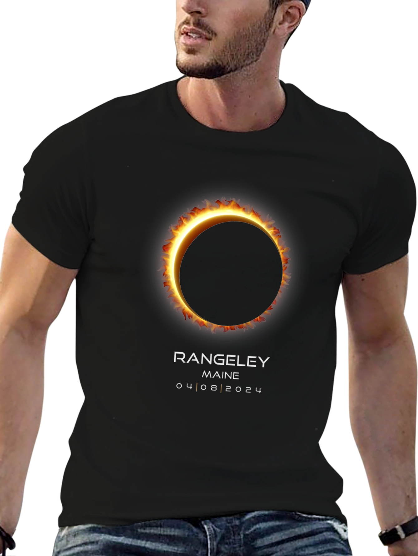 Camiseta Eclipse Solar Rangeley Maine 2024