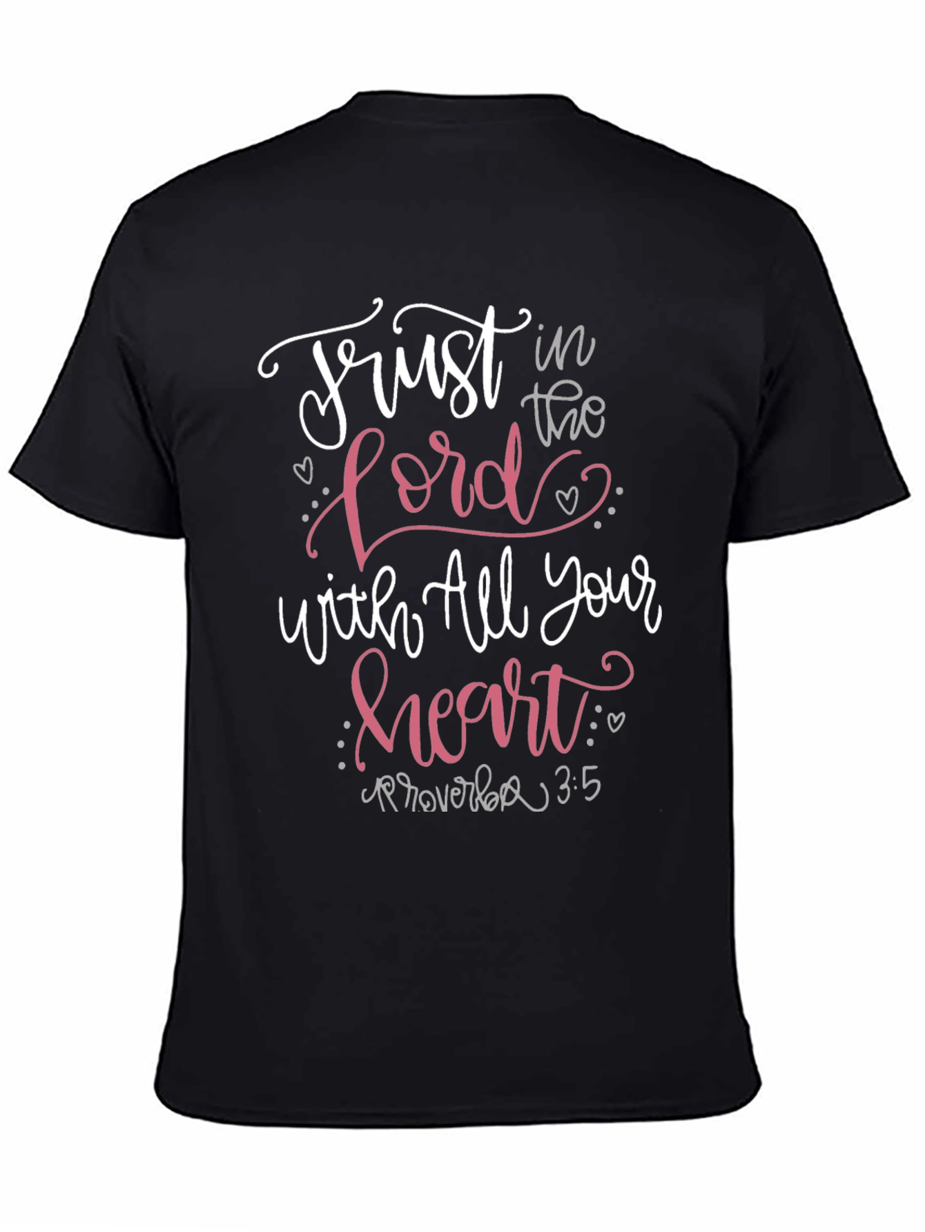 Camiseta Cristiana: Confía en el Señor