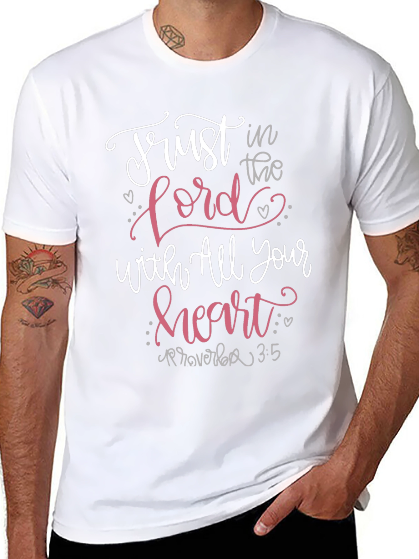 Camiseta Cristiana: Confía en el Señor