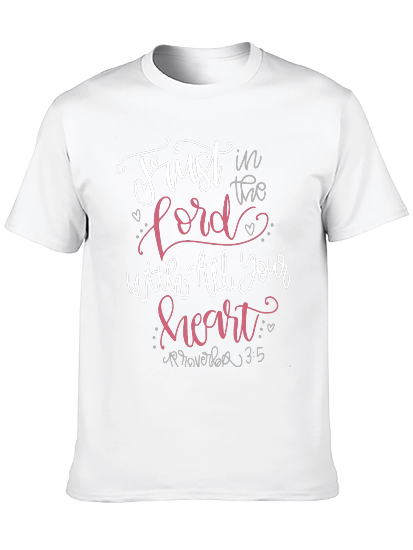 Camiseta Cristiana: Confía en el Señor