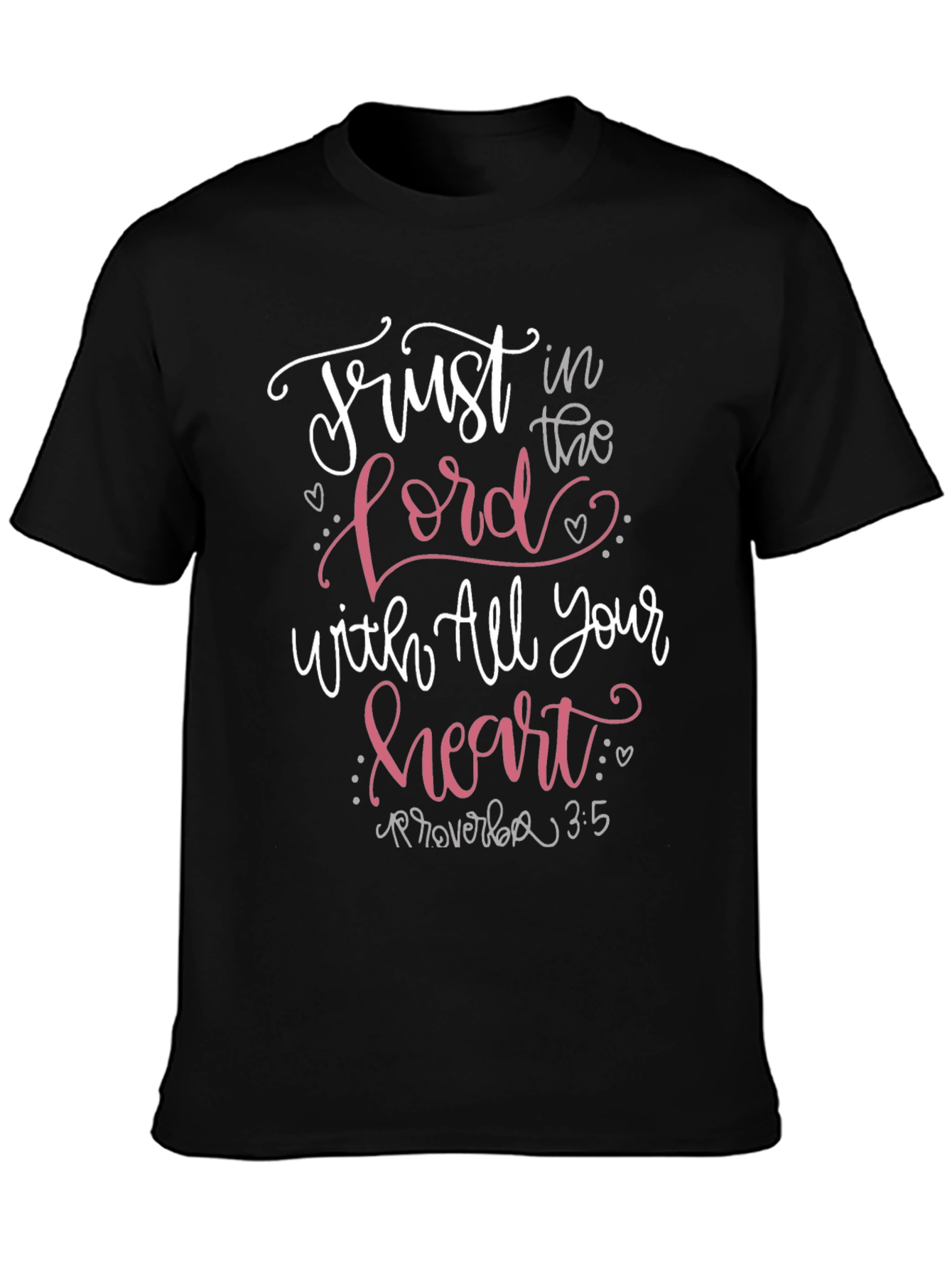 Camiseta Cristiana: Confía en el Señor