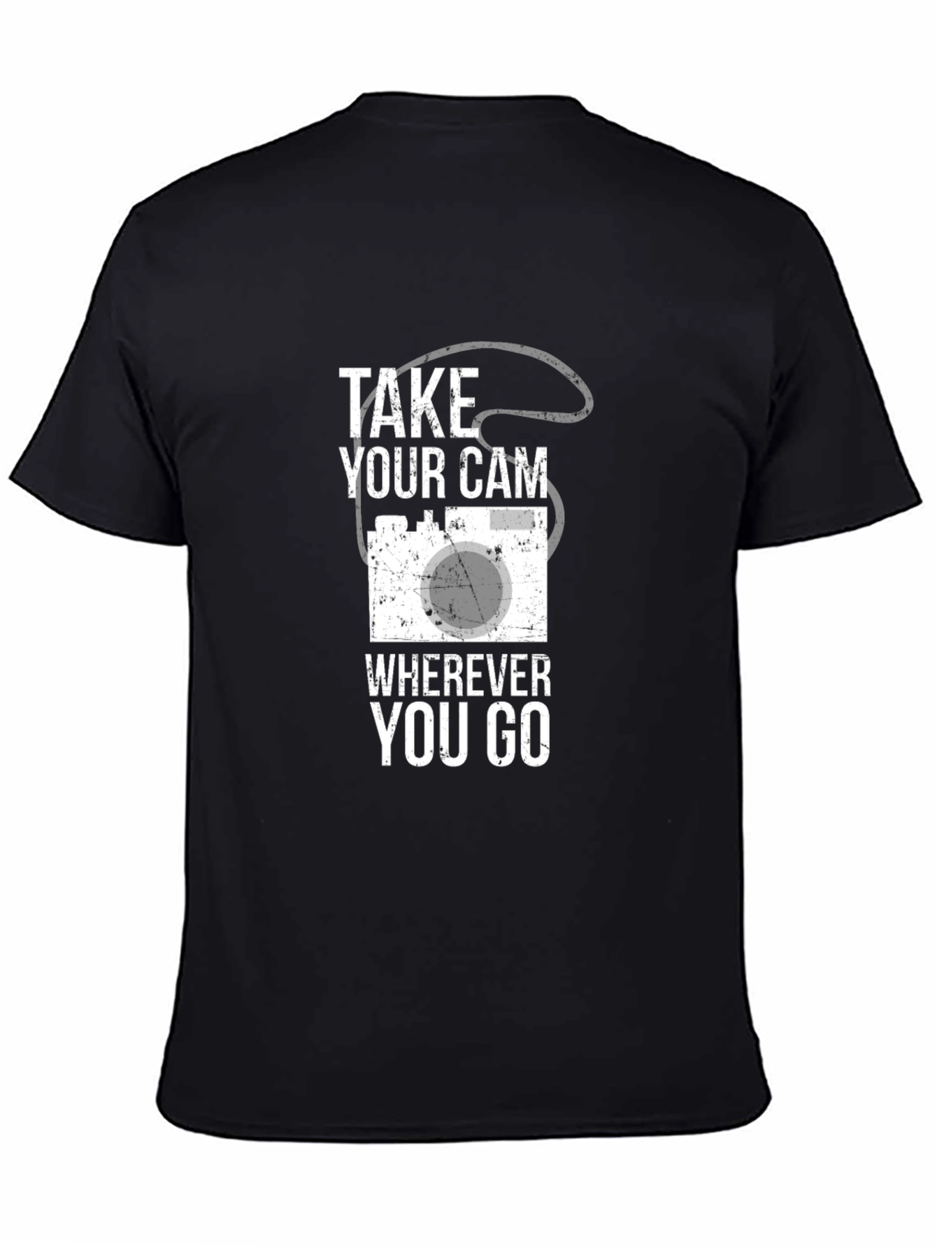 Camiseta Negra Take Your Cam