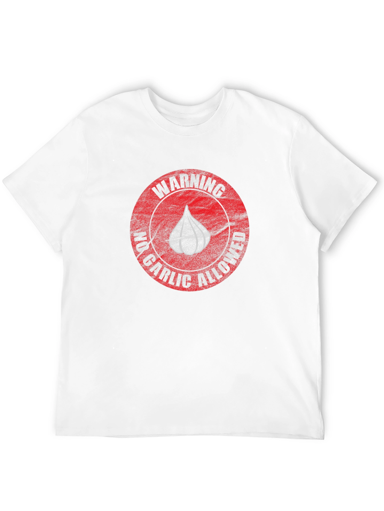 Camiseta Negra - Advertencia: No Ajo