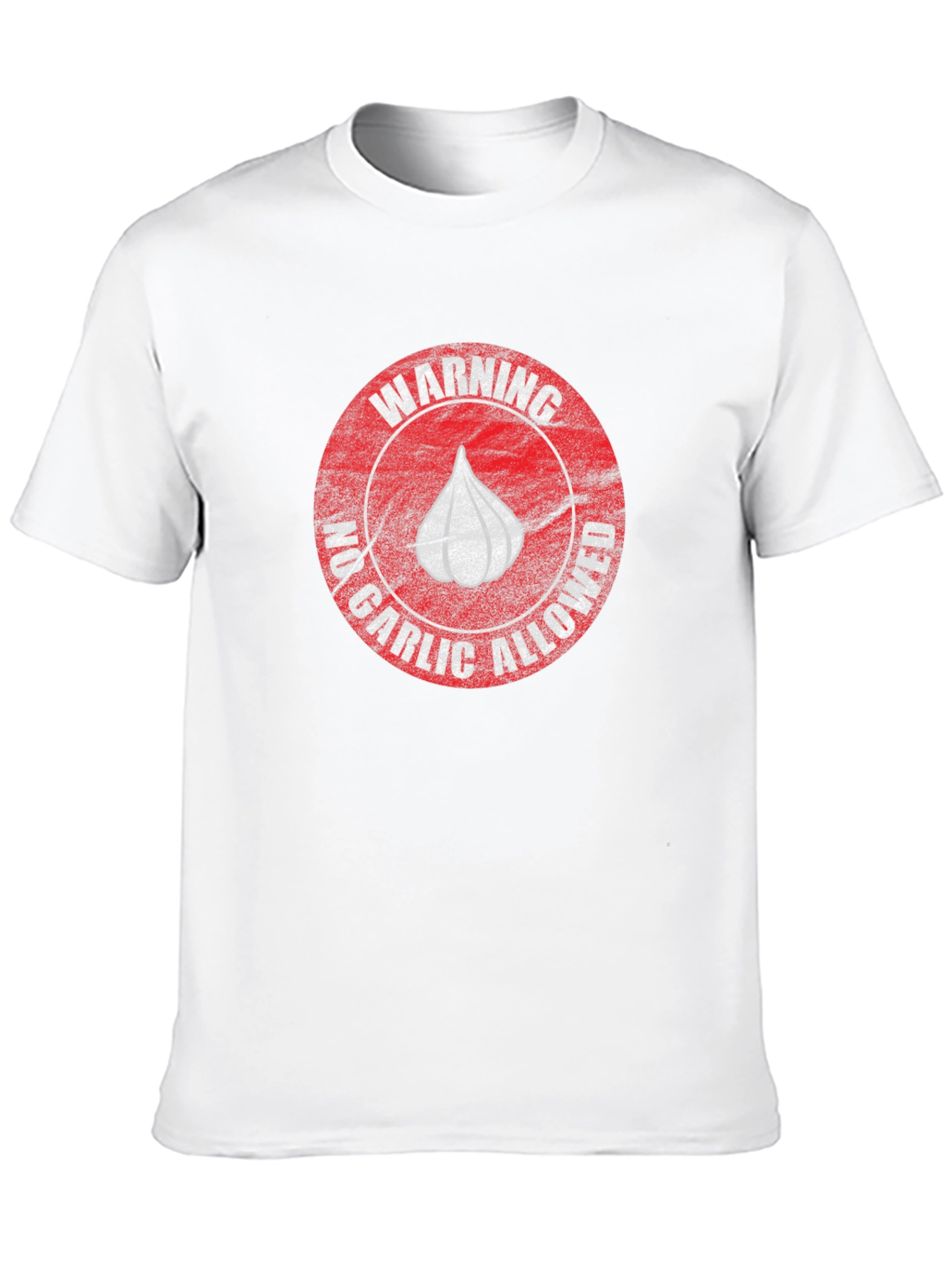 Camiseta Negra - Advertencia: No Ajo