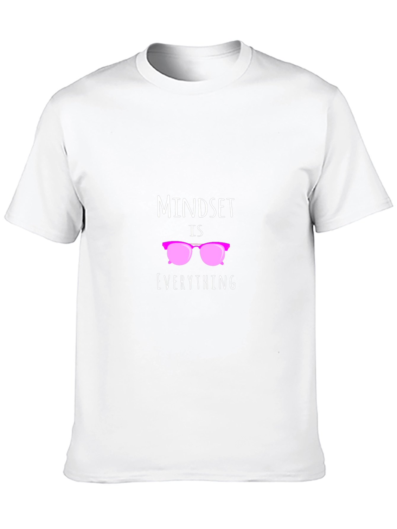 Camiseta Negra con Diseño Motivacional Mindset is Everything
