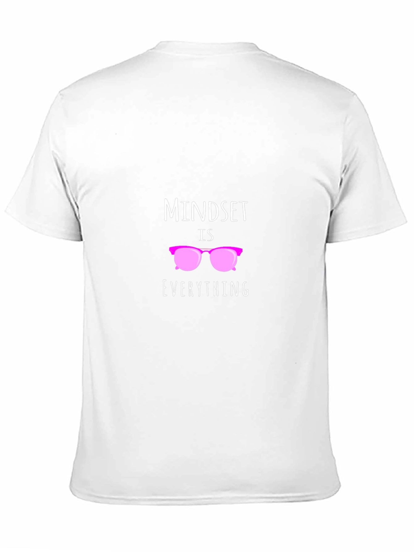 Camiseta Negra con Diseño Motivacional Mindset is Everything