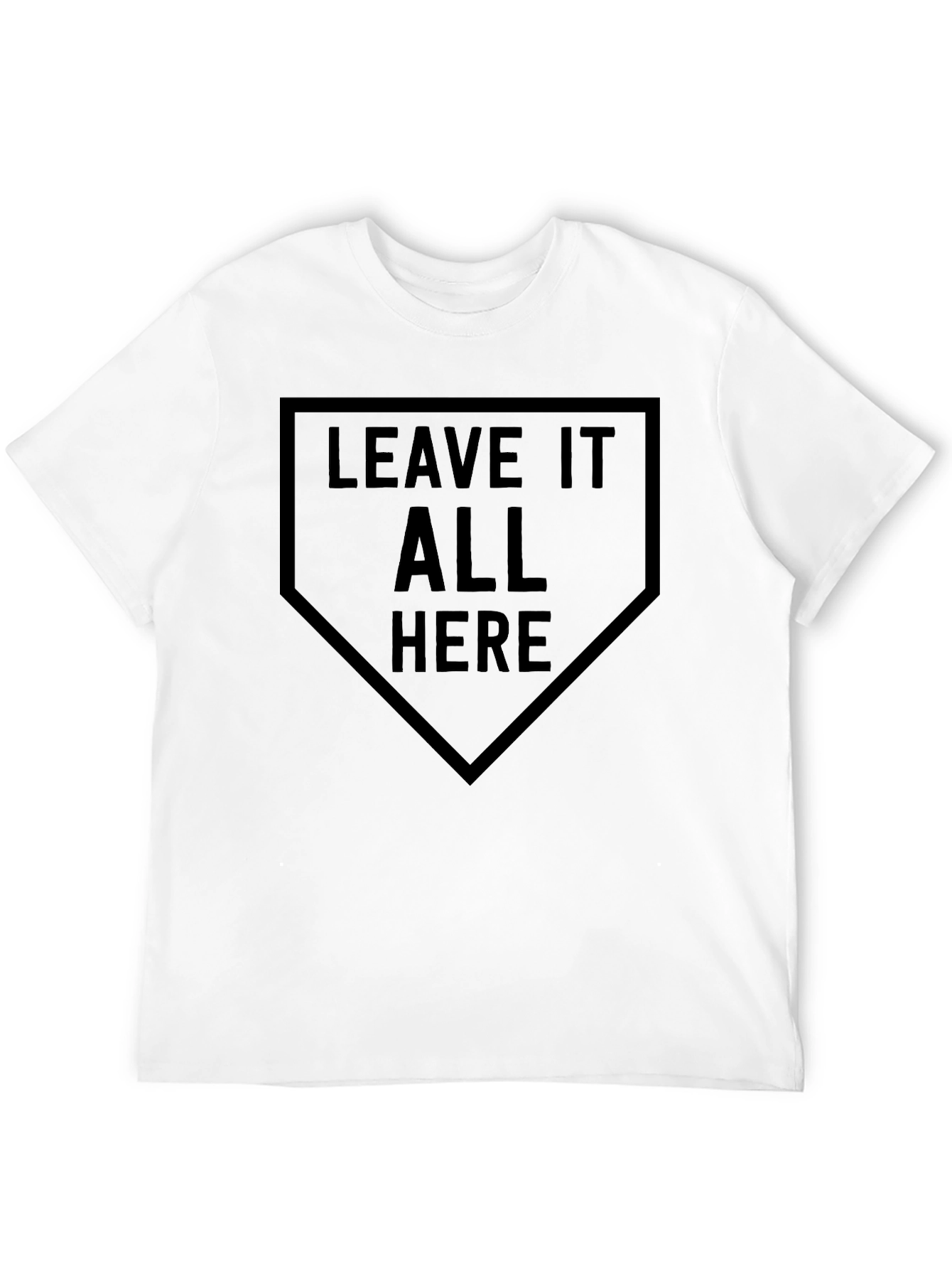 Camiseta Negra Deportiva: Déjalo Todo Aquí