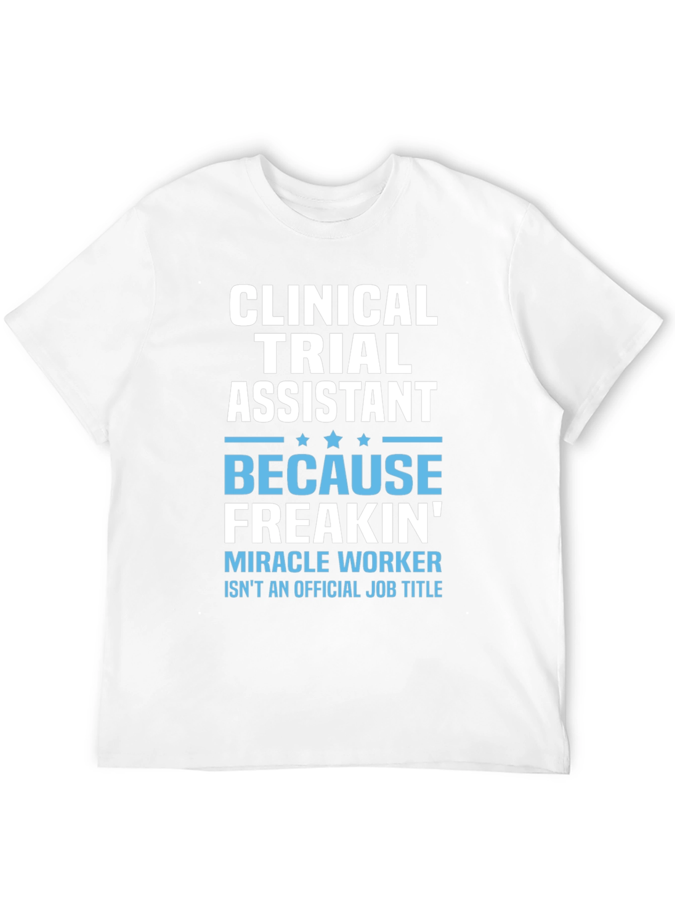 Camiseta Asistente de Ensayos Clínicos