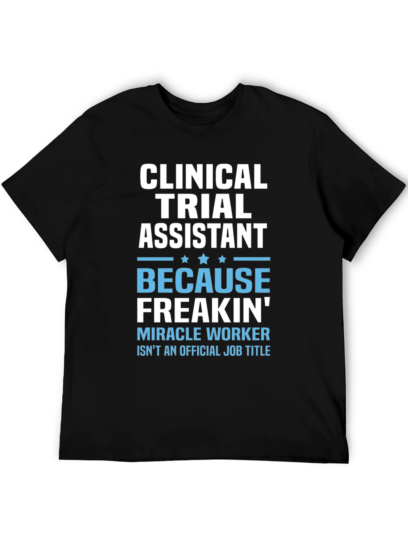 Camiseta Asistente de Ensayos Clínicos