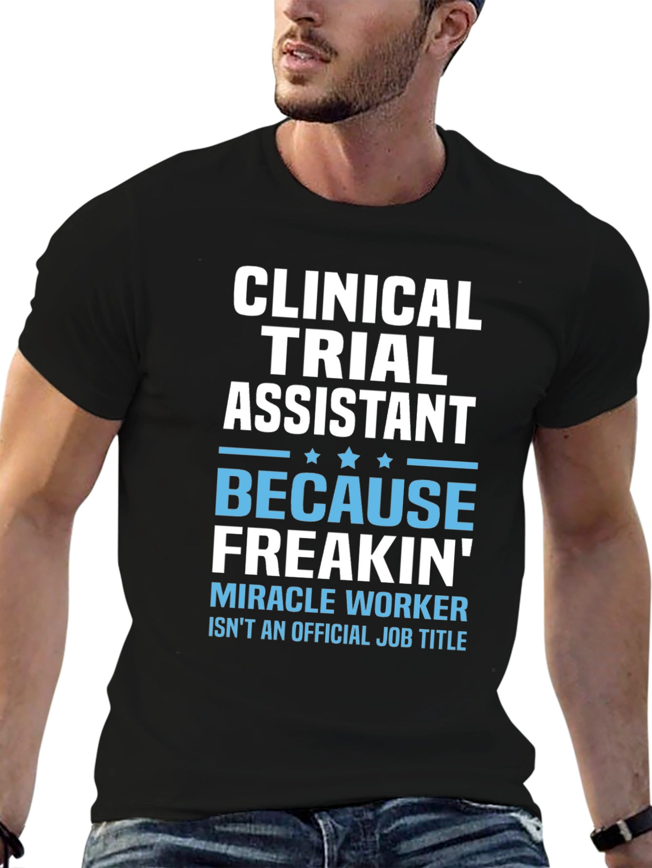 Camiseta Asistente de Ensayos Clínicos