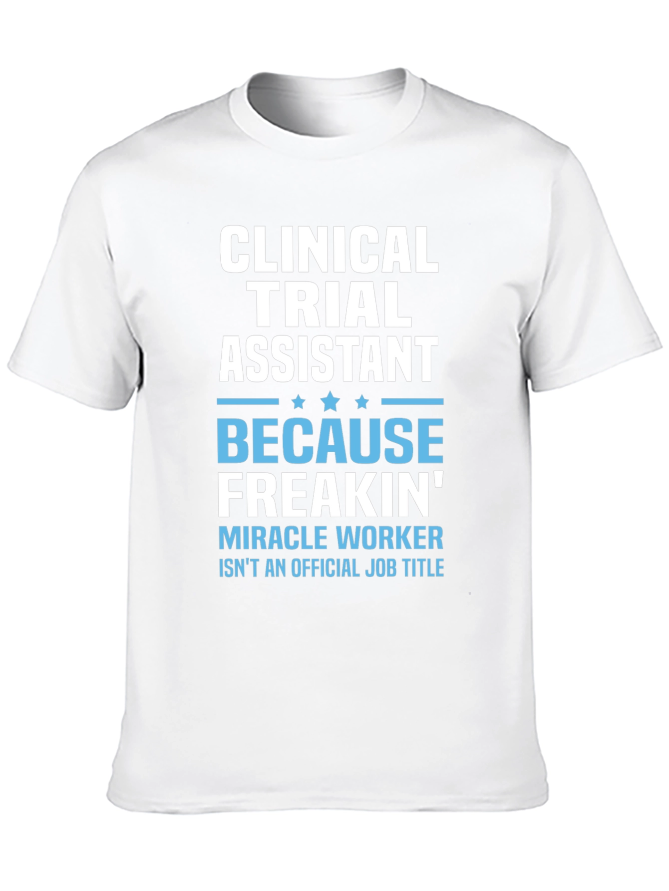 Camiseta Asistente de Ensayos Clínicos