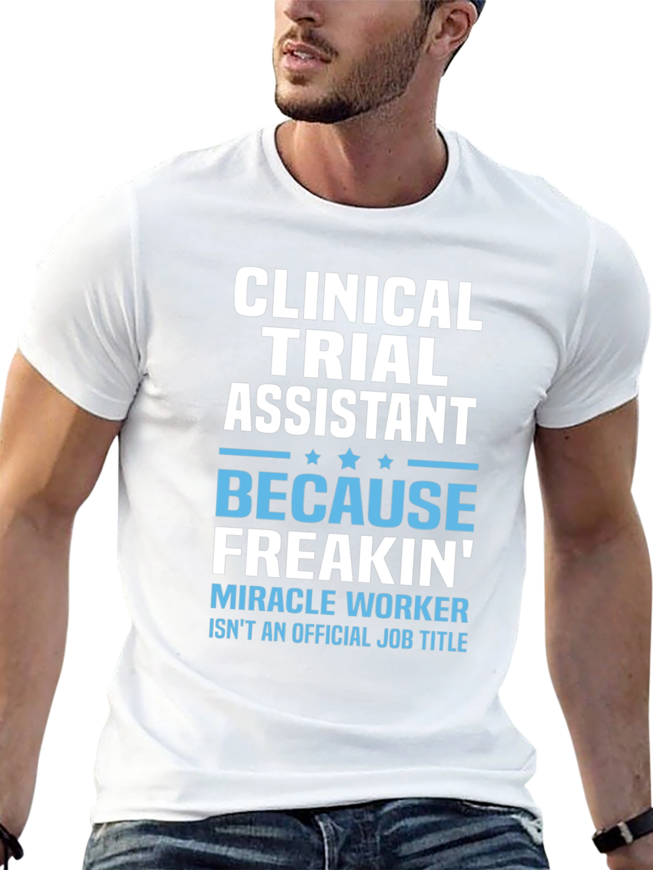 Camiseta Asistente de Ensayos Clínicos