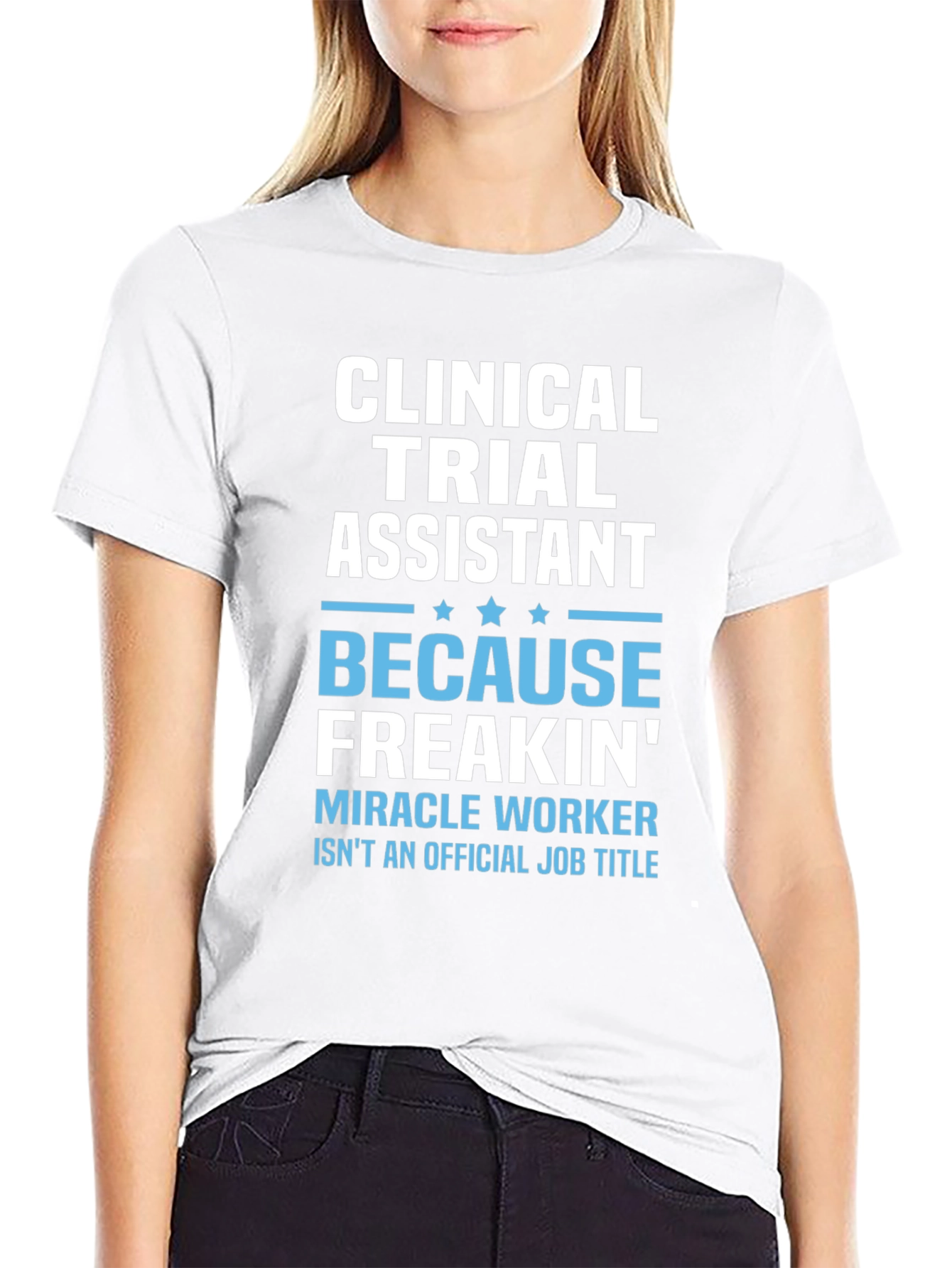 Camiseta Asistente de Ensayos Clínicos