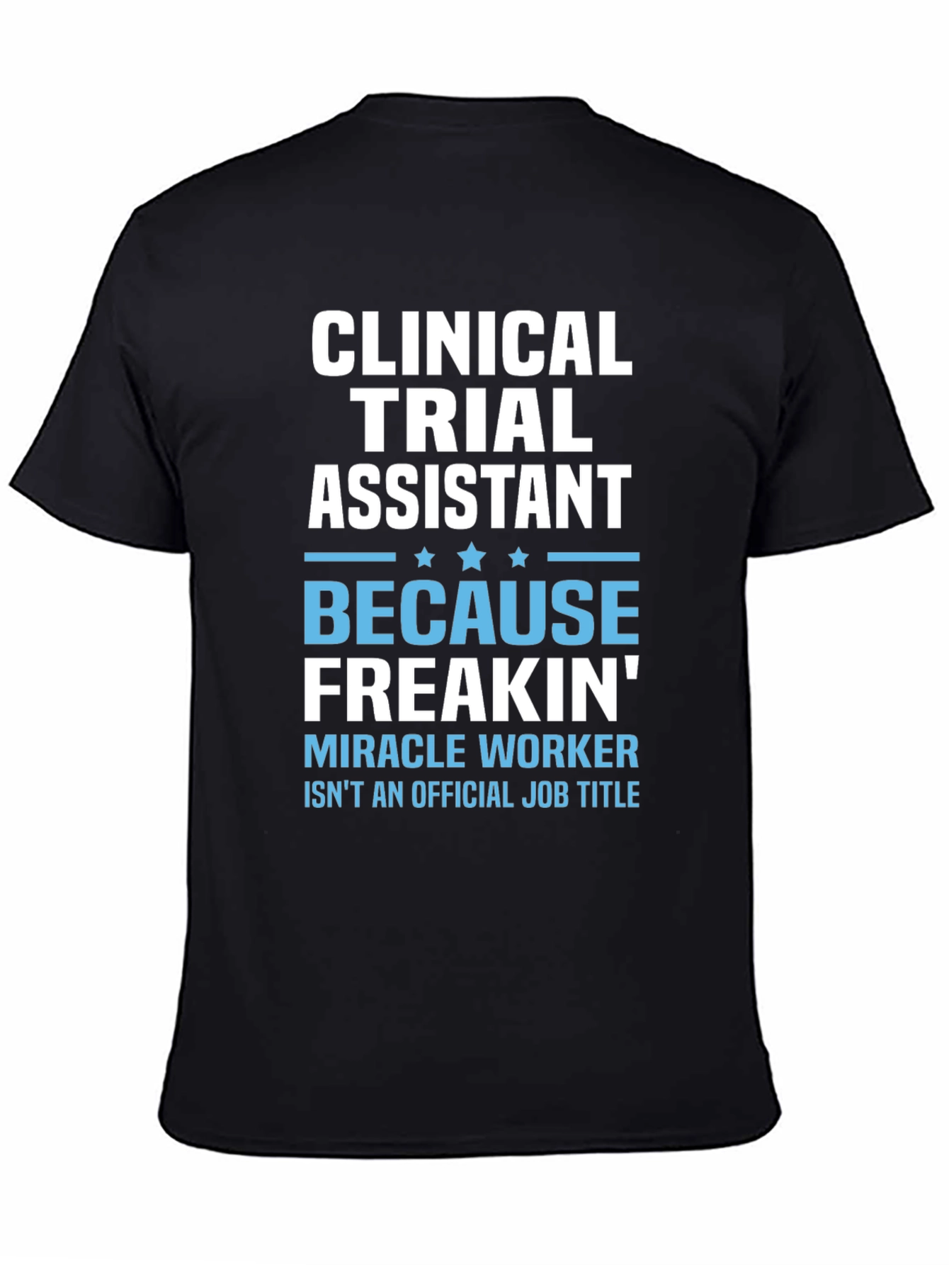 Camiseta Asistente de Ensayos Clínicos