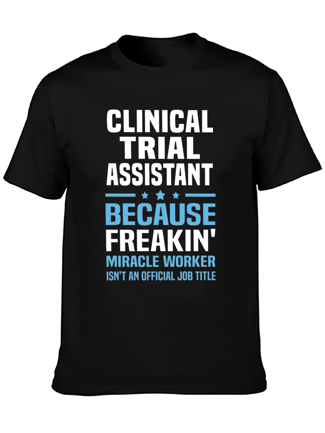 Camiseta Asistente de Ensayos Clínicos