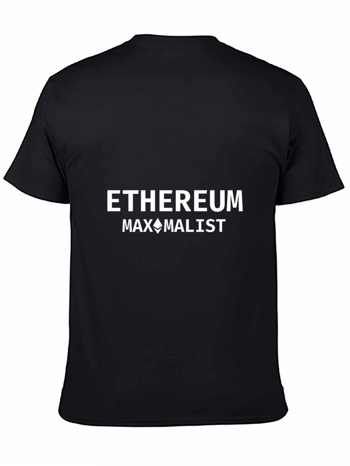 Camiseta Hombre Ethereum Maximalist - Diseño Crypto