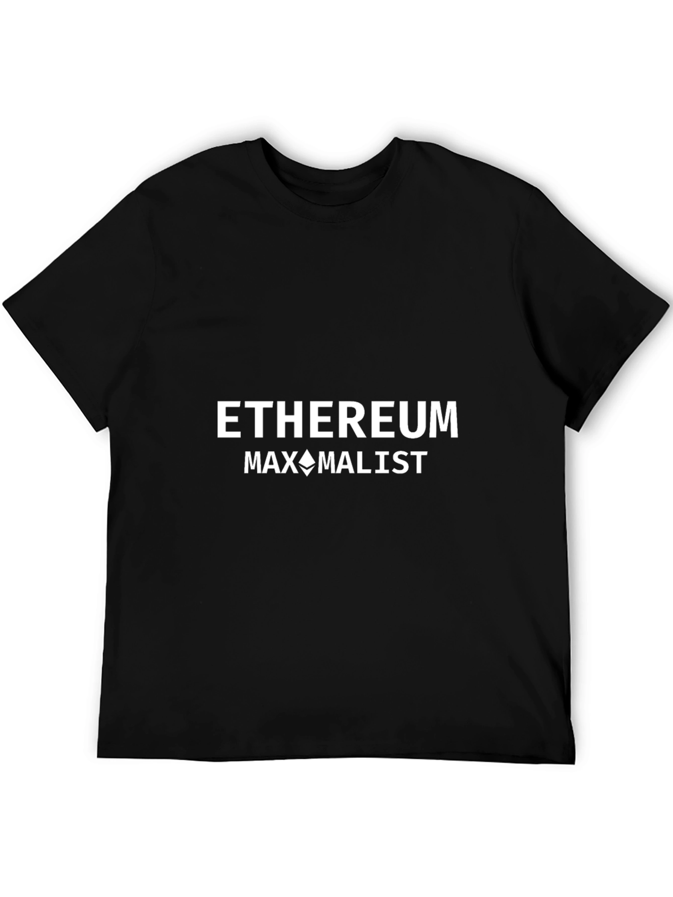 Camiseta Hombre Ethereum Maximalist - Diseño Crypto